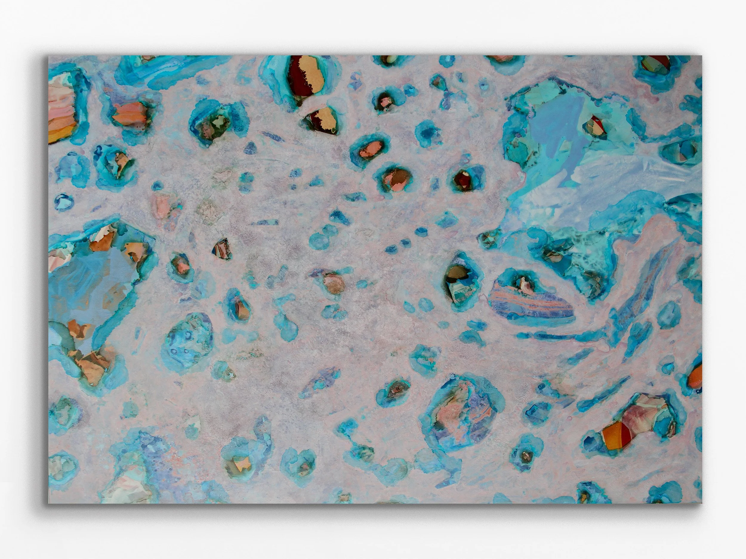 Pink Lake and Marble, 2024