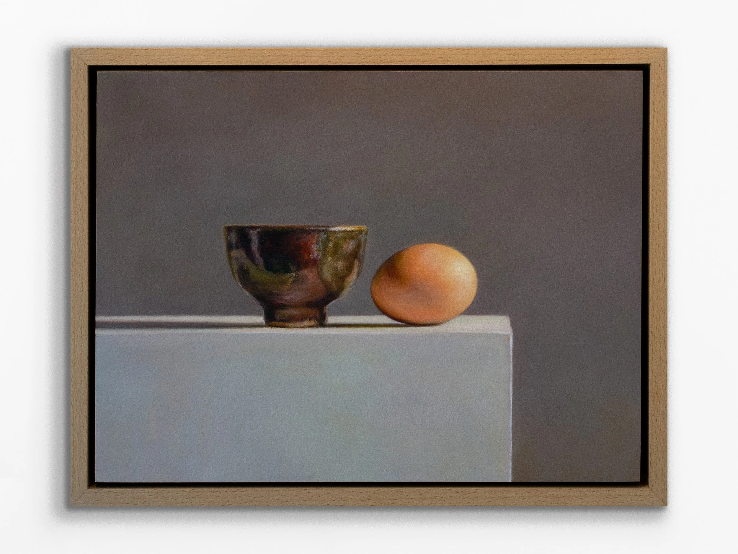 Tomato Red Bowl and Freshly Laid Egg, 2024