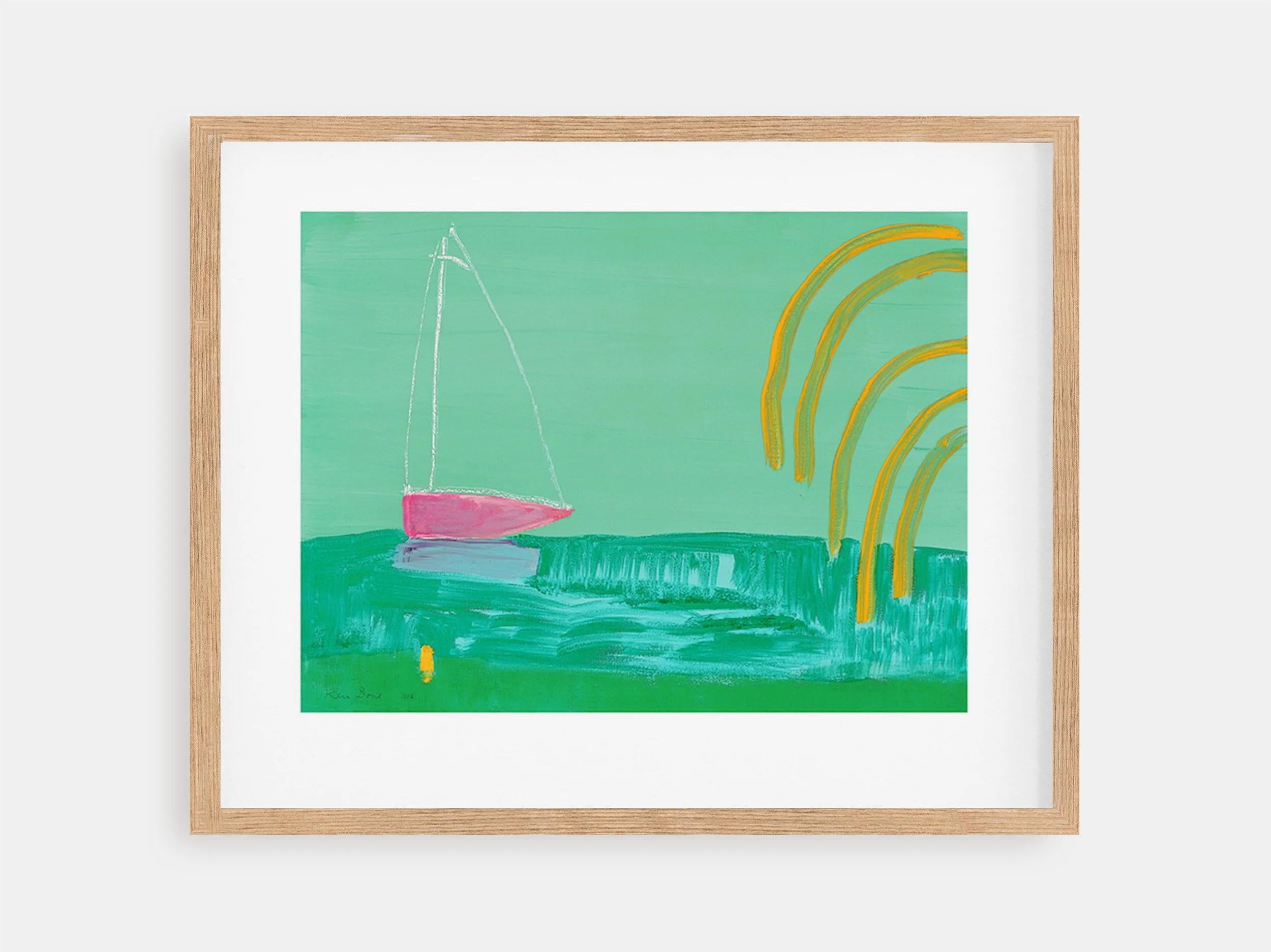 Floating on Christmas Morning, 2004