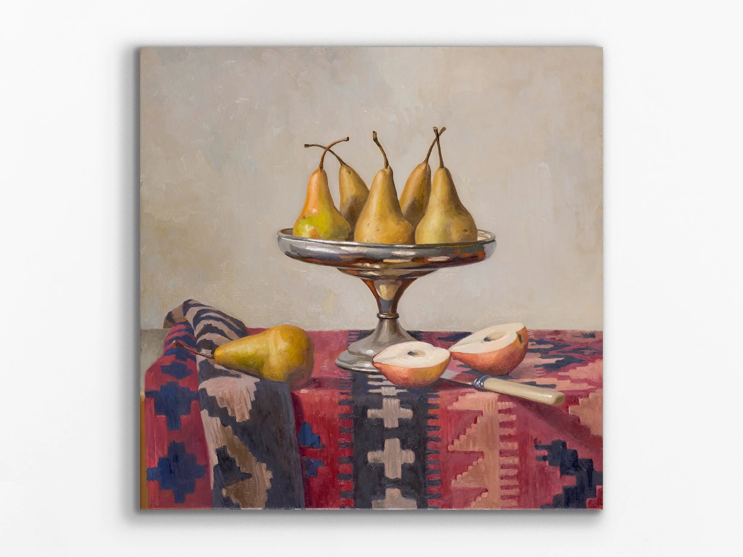 Pears and Kilim, 2024