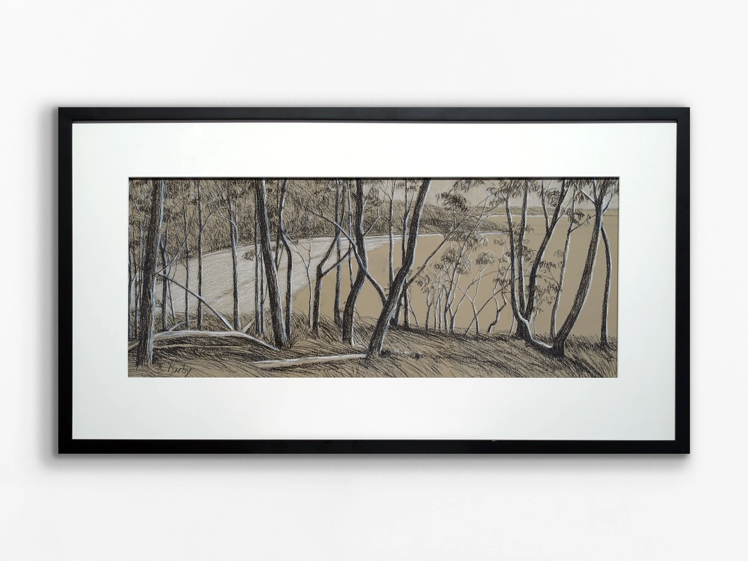 Greenfield Beach  - Drawing, 2023