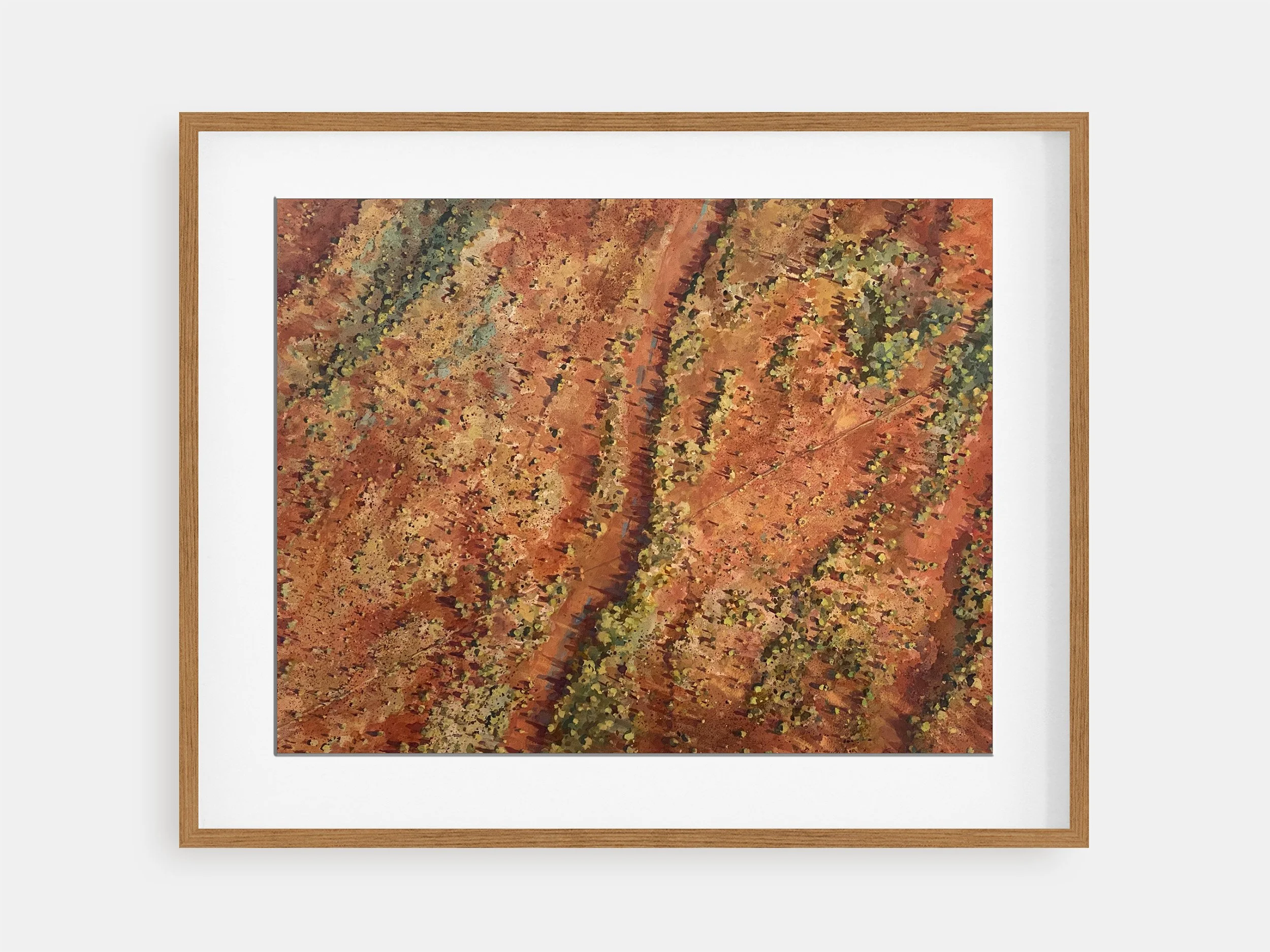 Drying creek, Pilbara, 2021