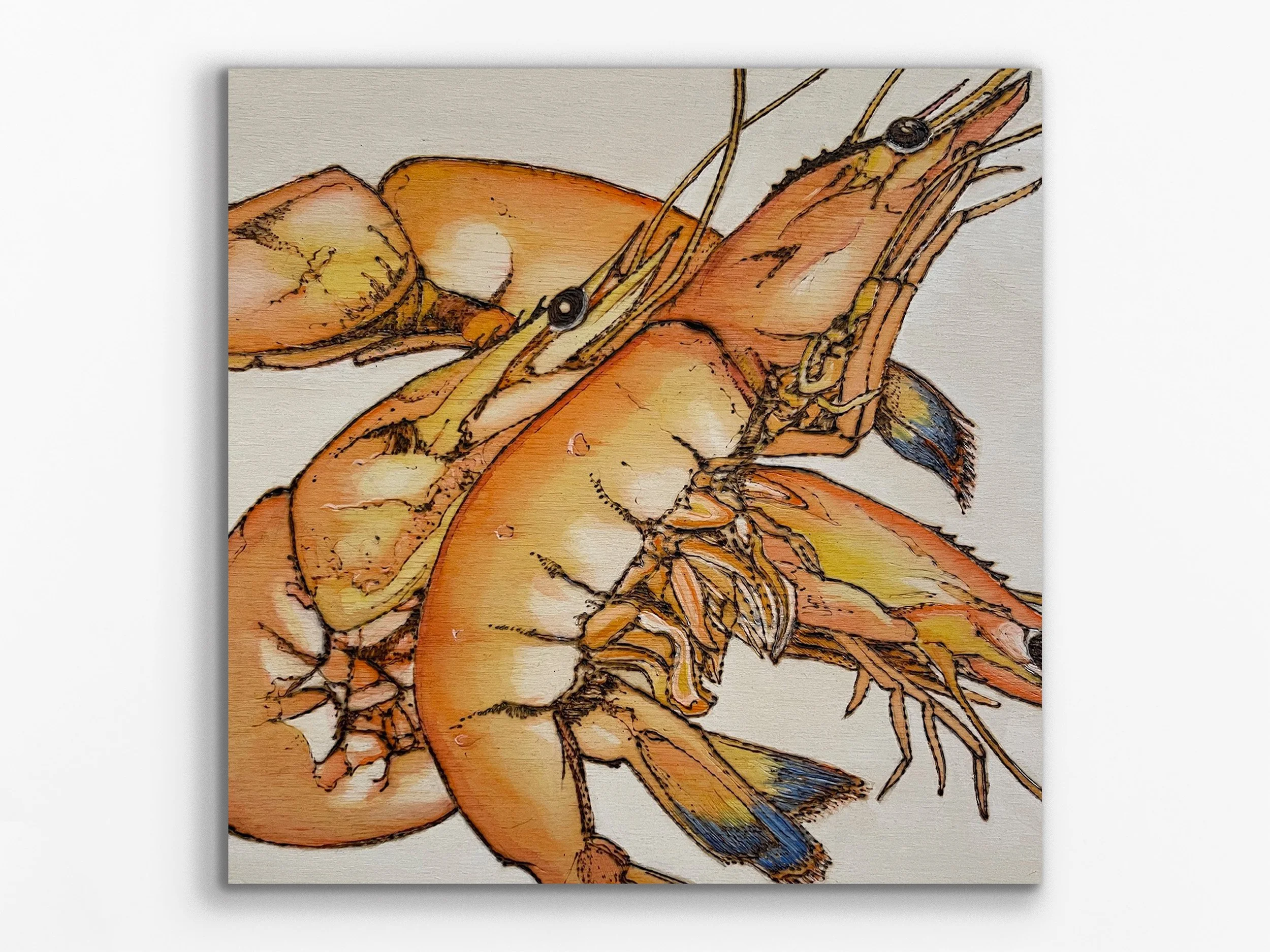 Prawns on Panel 2, 2024