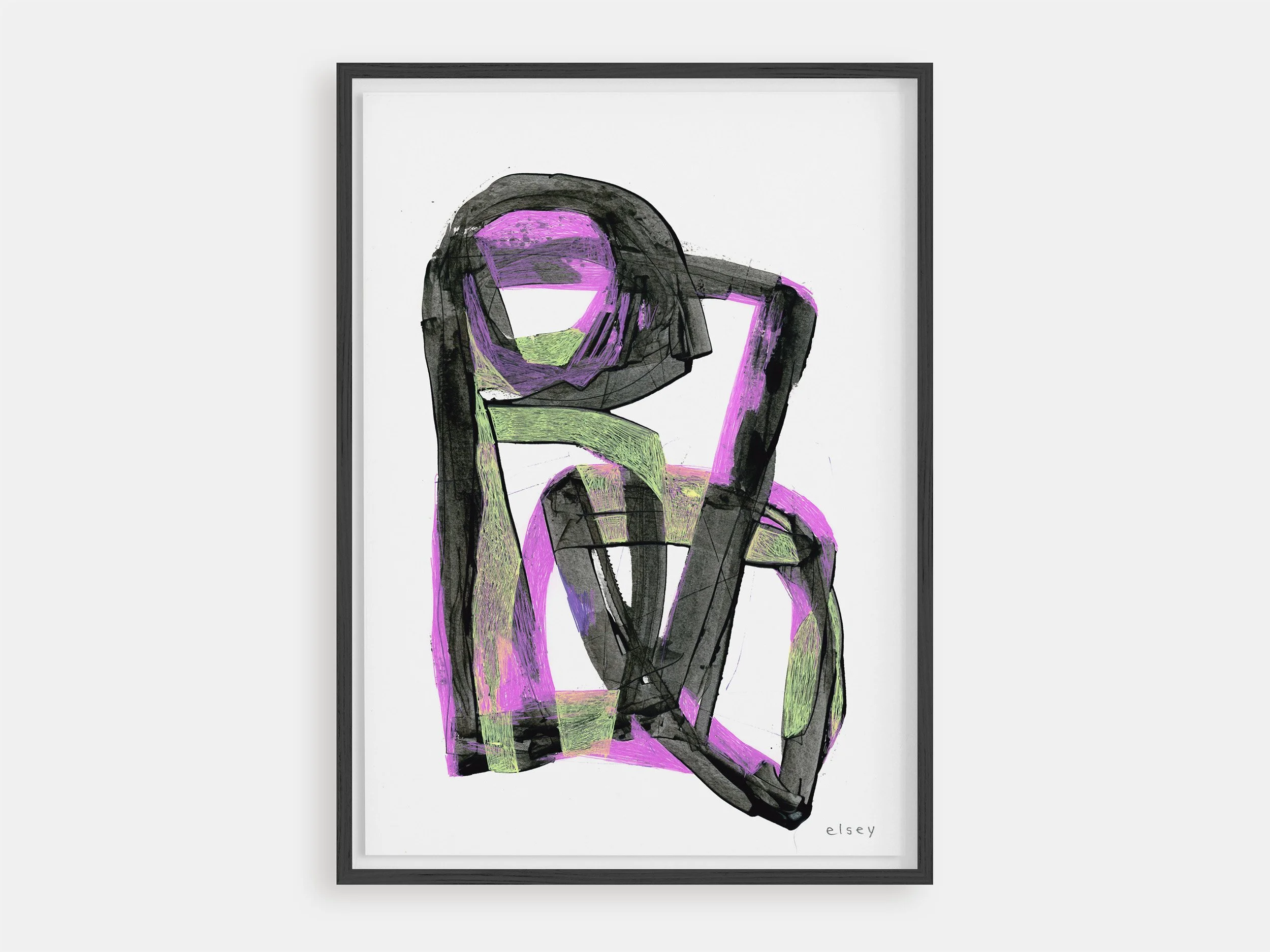 Capillarity III with Moon, 2025