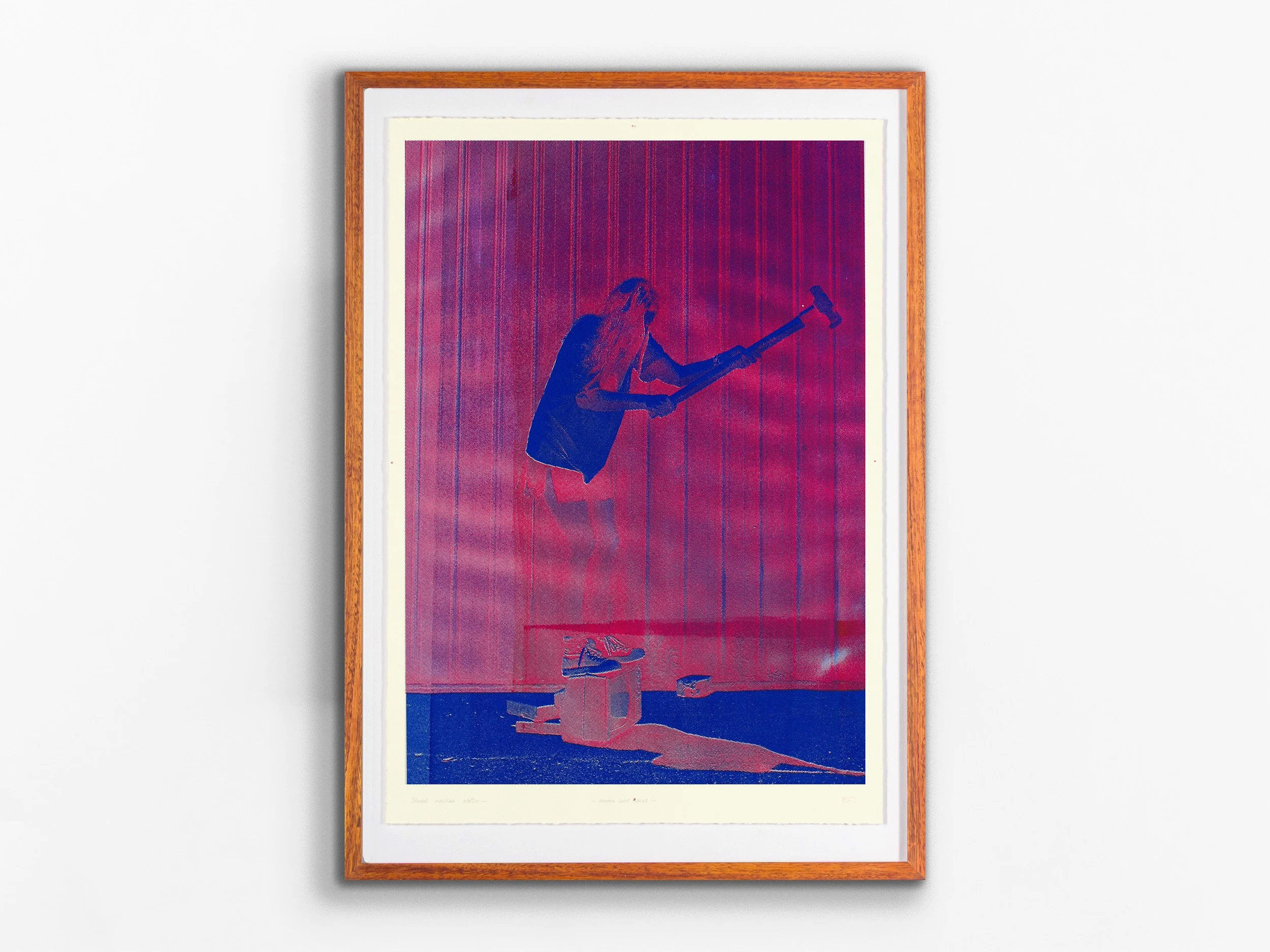 Hammer Drop Series Navy & Raspberry, 2025