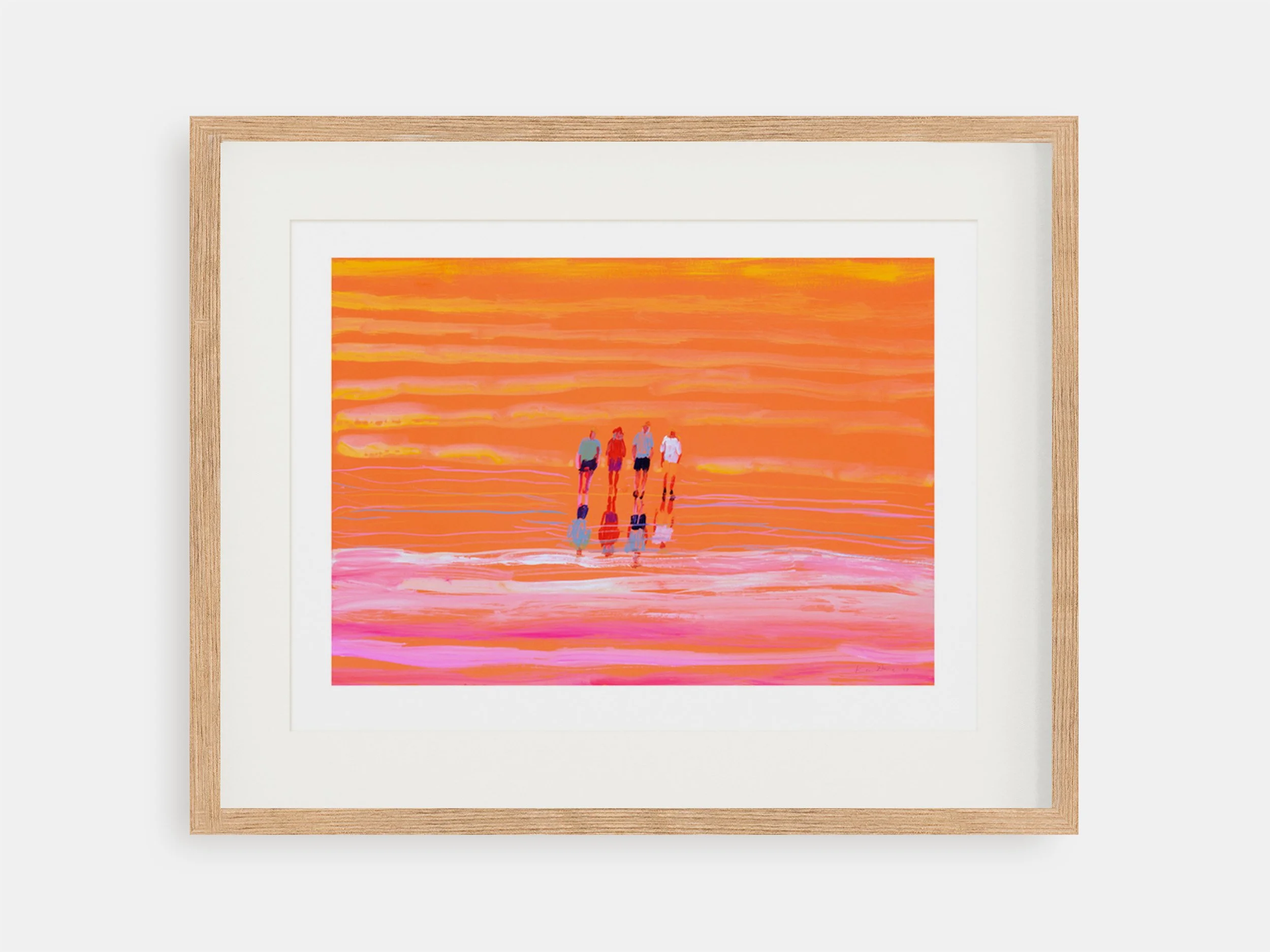 Walking on Lake Eyre, 1997