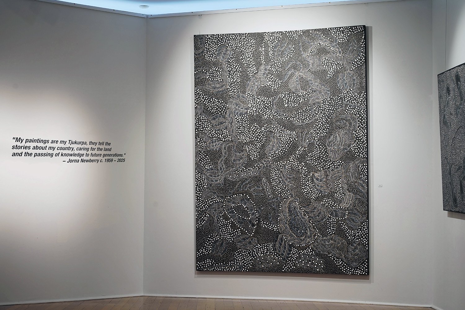 Artist Jorna Newberry at Linton and Kay Galleries 2025