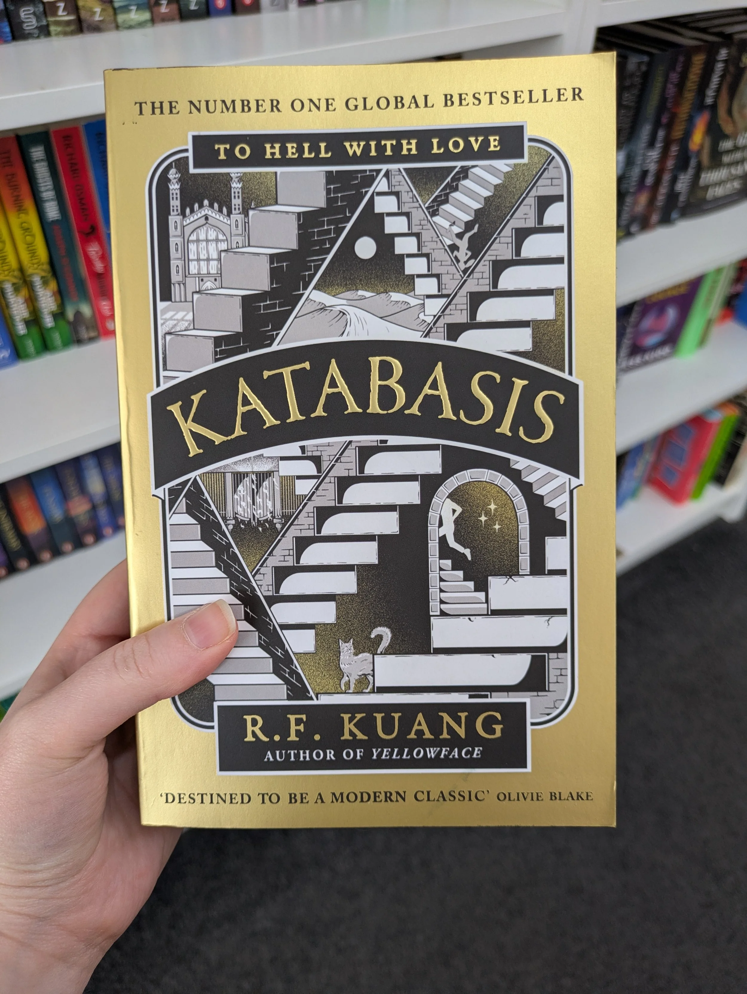 Katabasis by R.F. Kuang - special sprayed edge edition