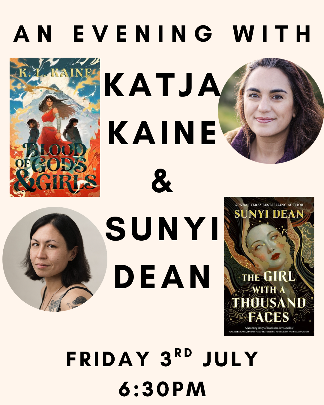 An Evening with Katja Kaine &amp; Sunyi Dean