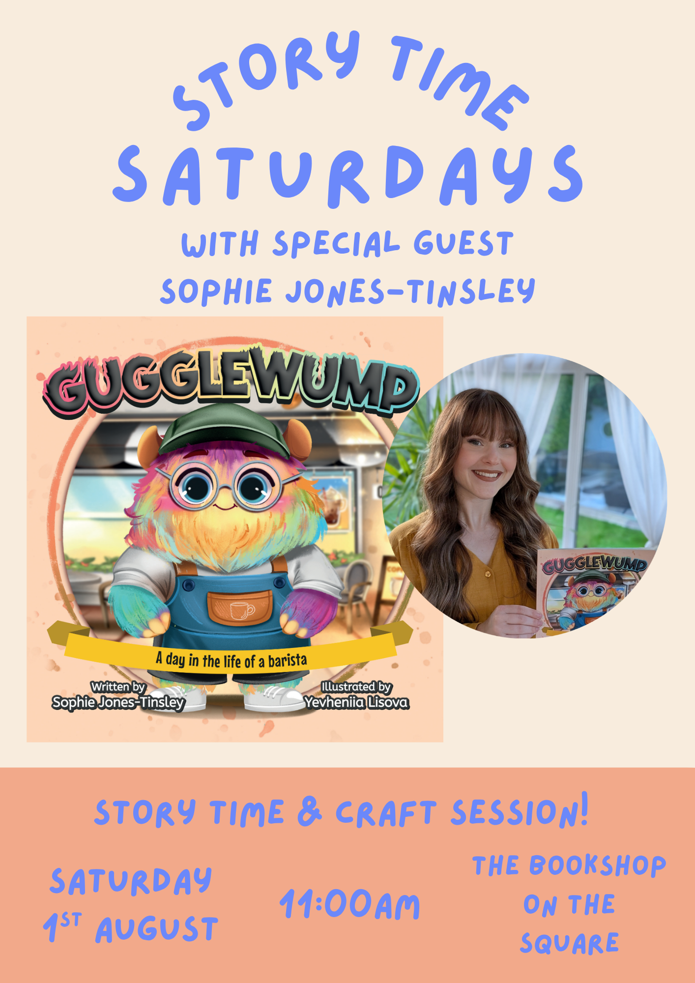 Story Time Saturday with Sophie Jones-Tinsley