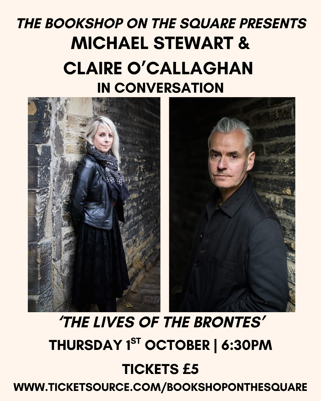 In Conversation with Michael Stewart &amp; Claire O’Callaghan: The Lives of the Brontes