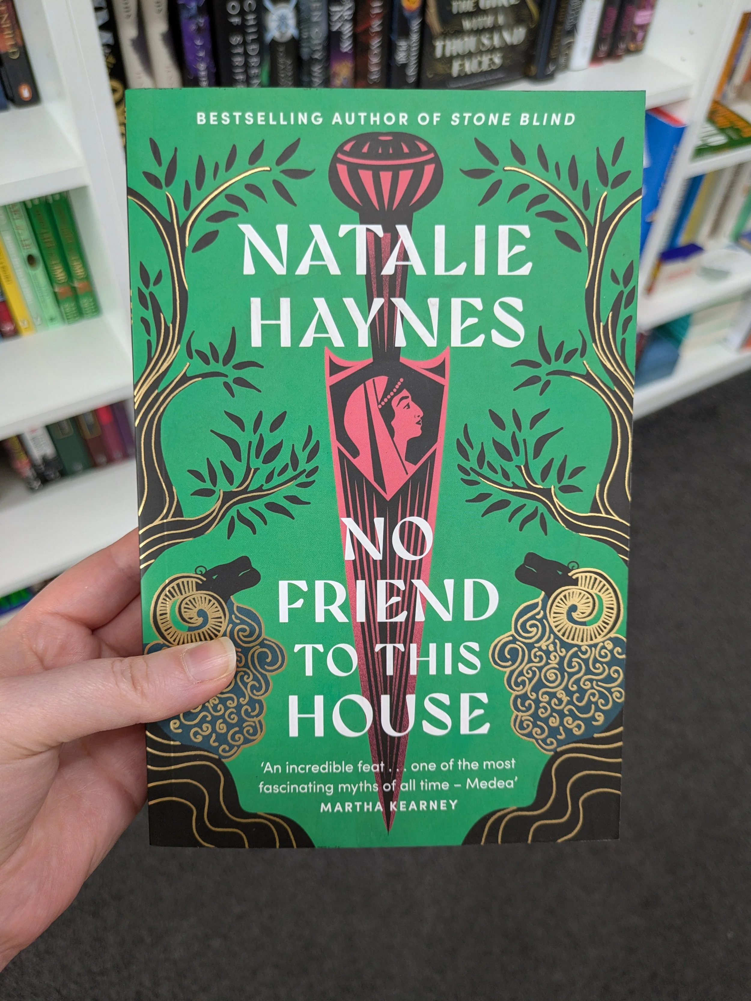 No Friend To This House by Natalie Haynes - sprayed edge edition