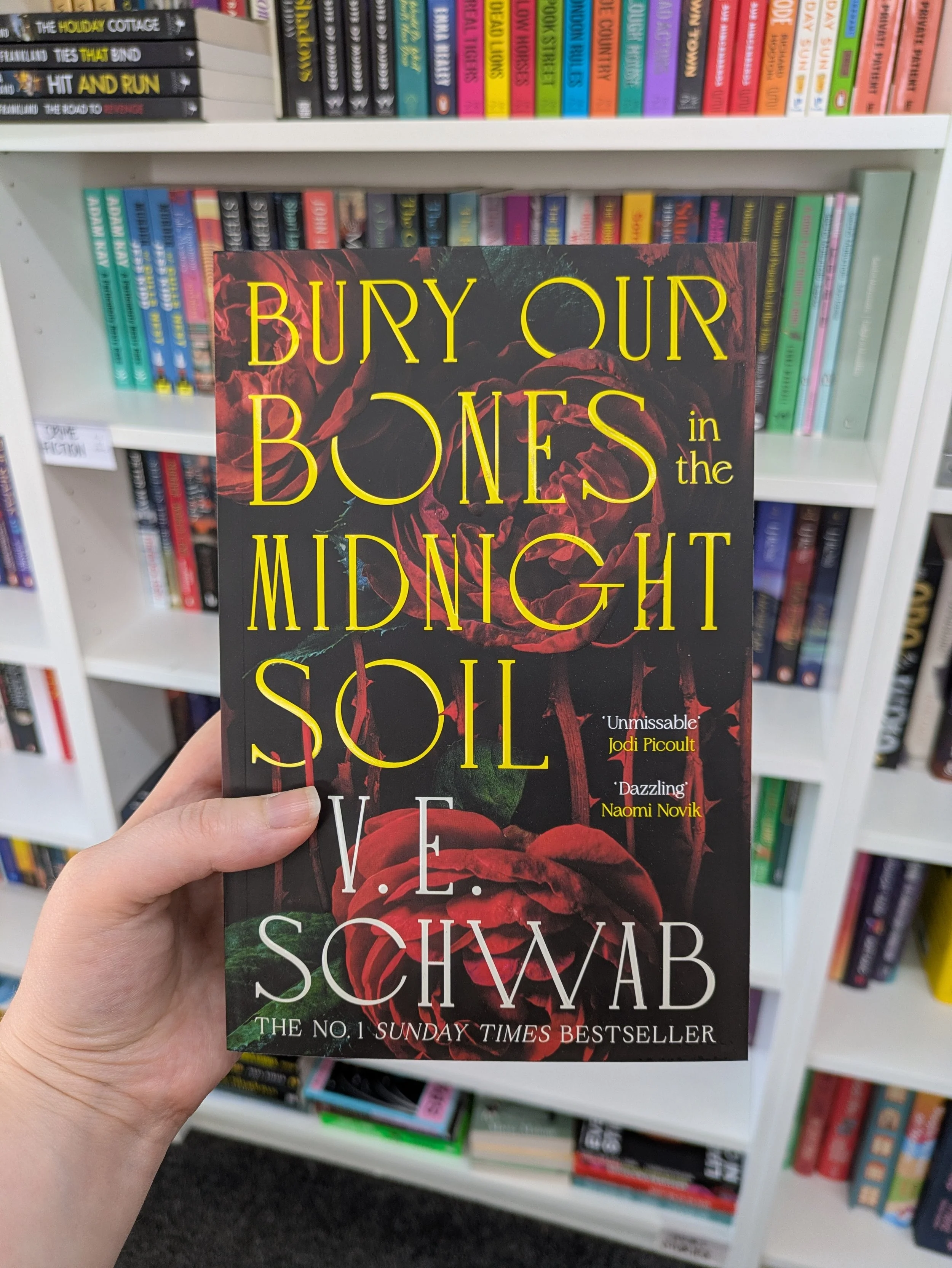 Bury Our Bones in the Midnight Soil by V.E. Schwab - sprayed edge edition