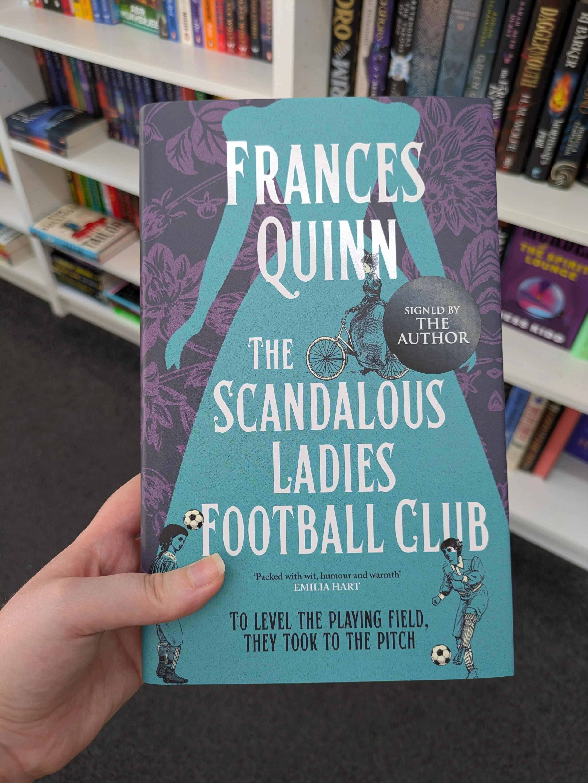 The Scandalous Ladies Football Club by Frances Quinn - signed special edition