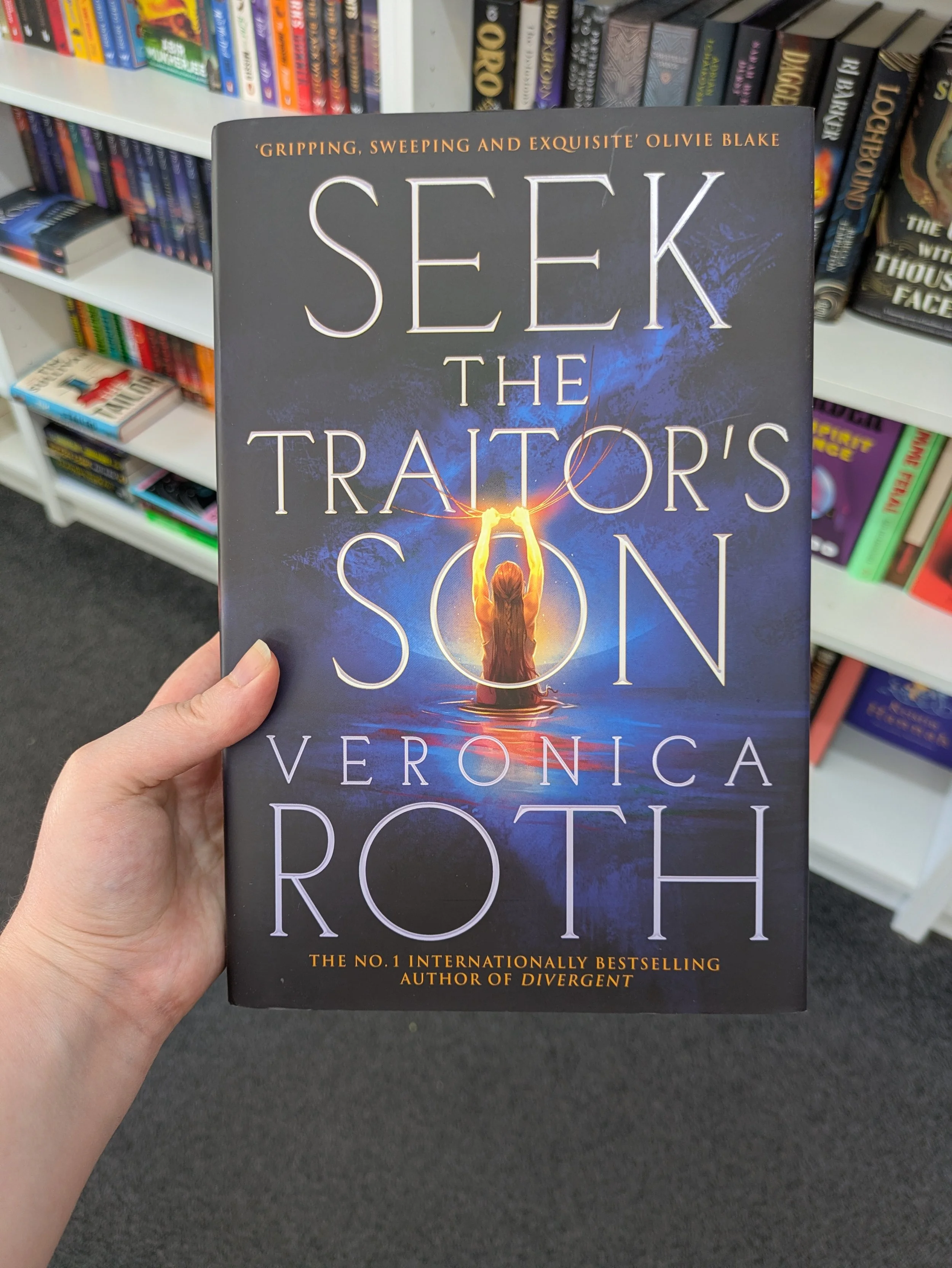 Seek The Traitor's Son by Veronica Roth - special sprayed edge edition