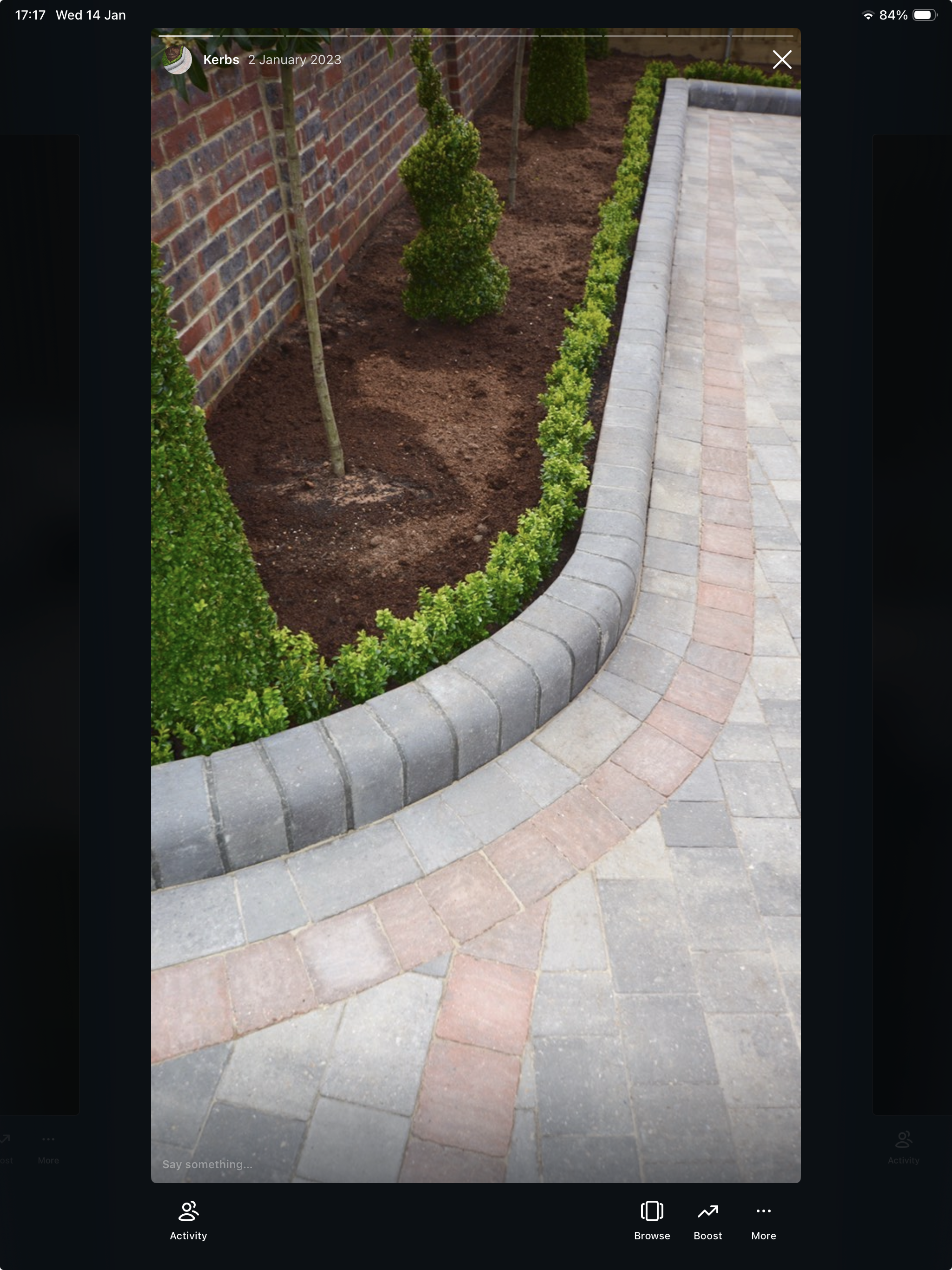 driveway paving kerbs