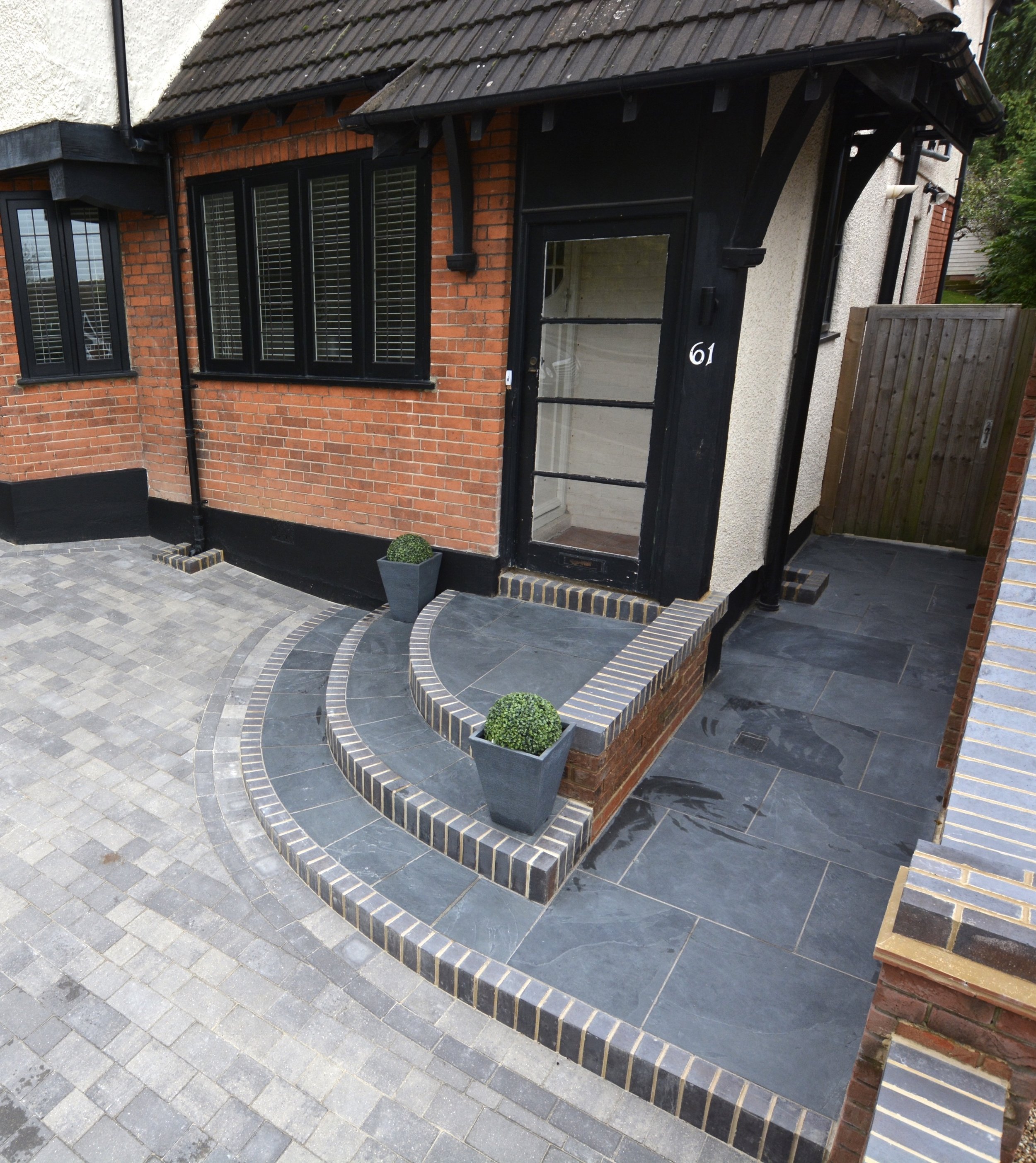 front door step paving west wickham