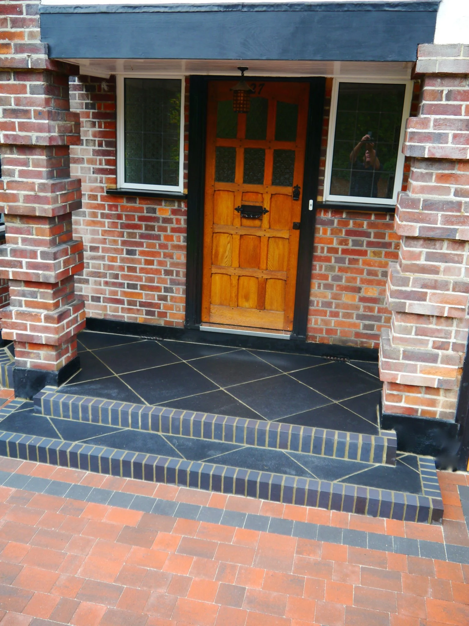 front door step paving bromley