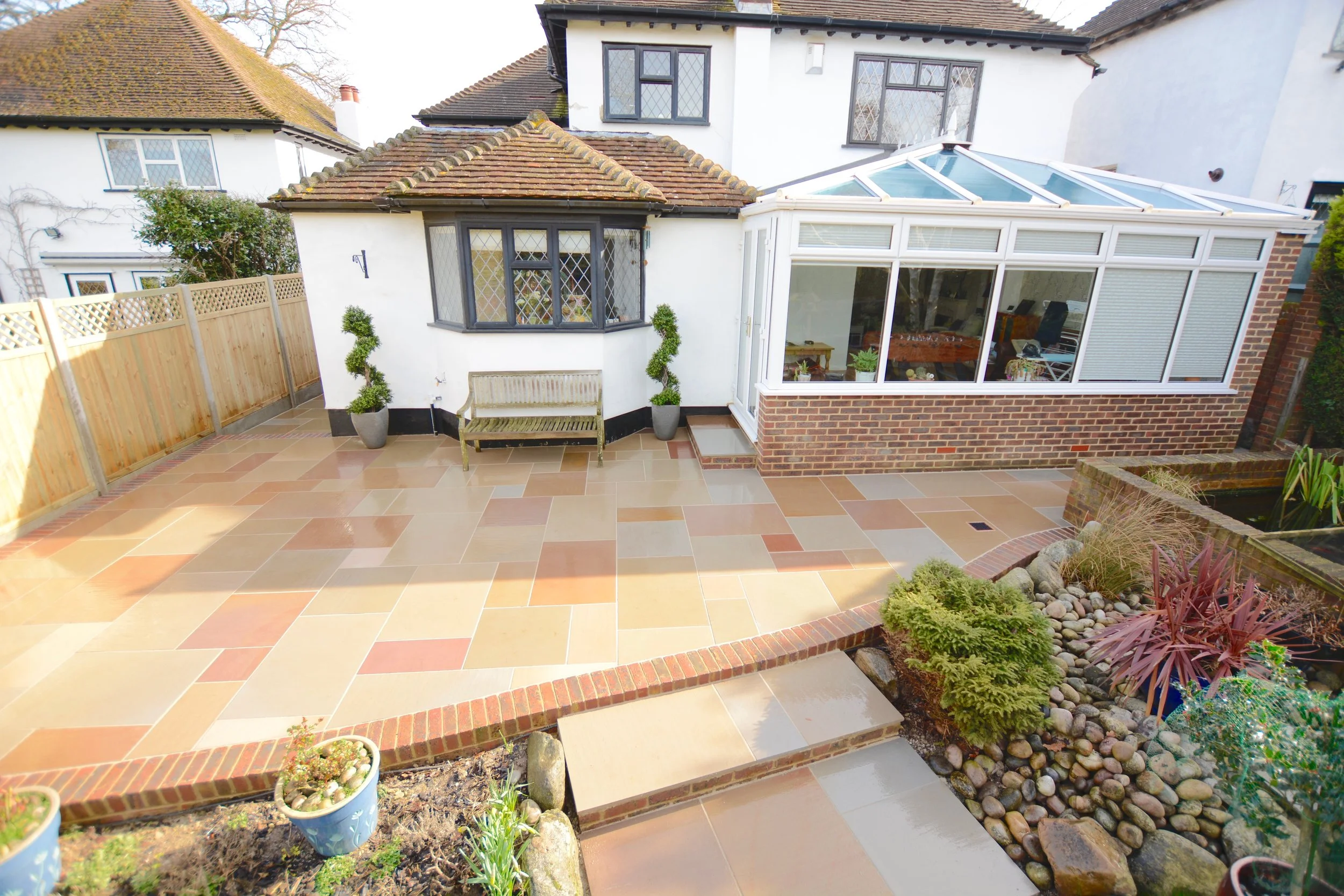 paving slab patio bromley