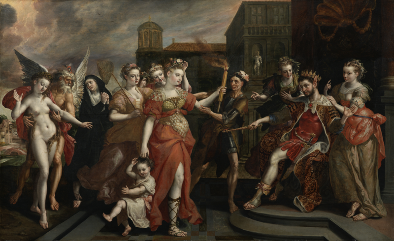 The Calumny of Apelles, Maerten de Vos, 1594, Rubenshuis (Antwerp), private collection.