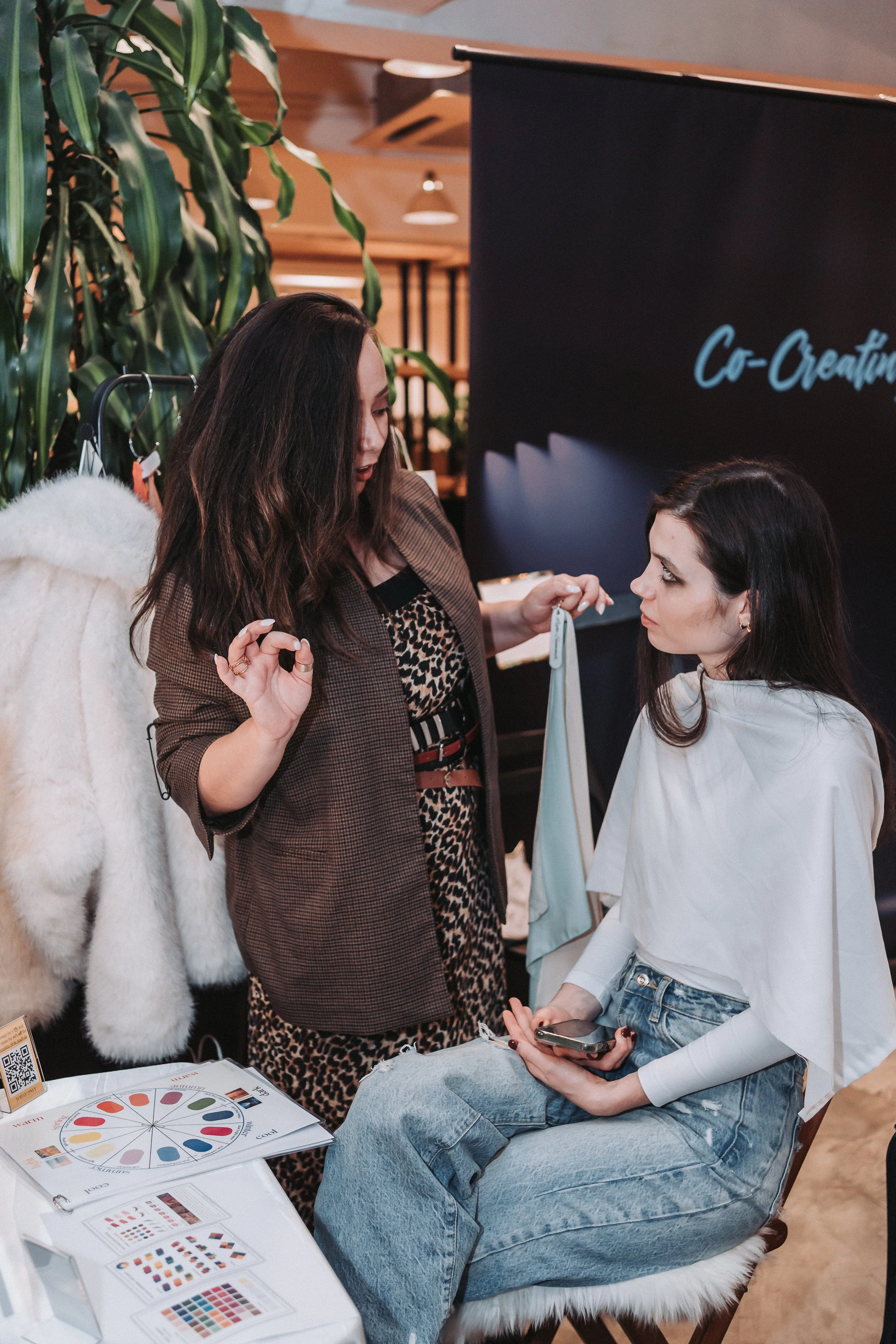 Colour Analysis with personal stylist Miss Analyst, Hong Kong