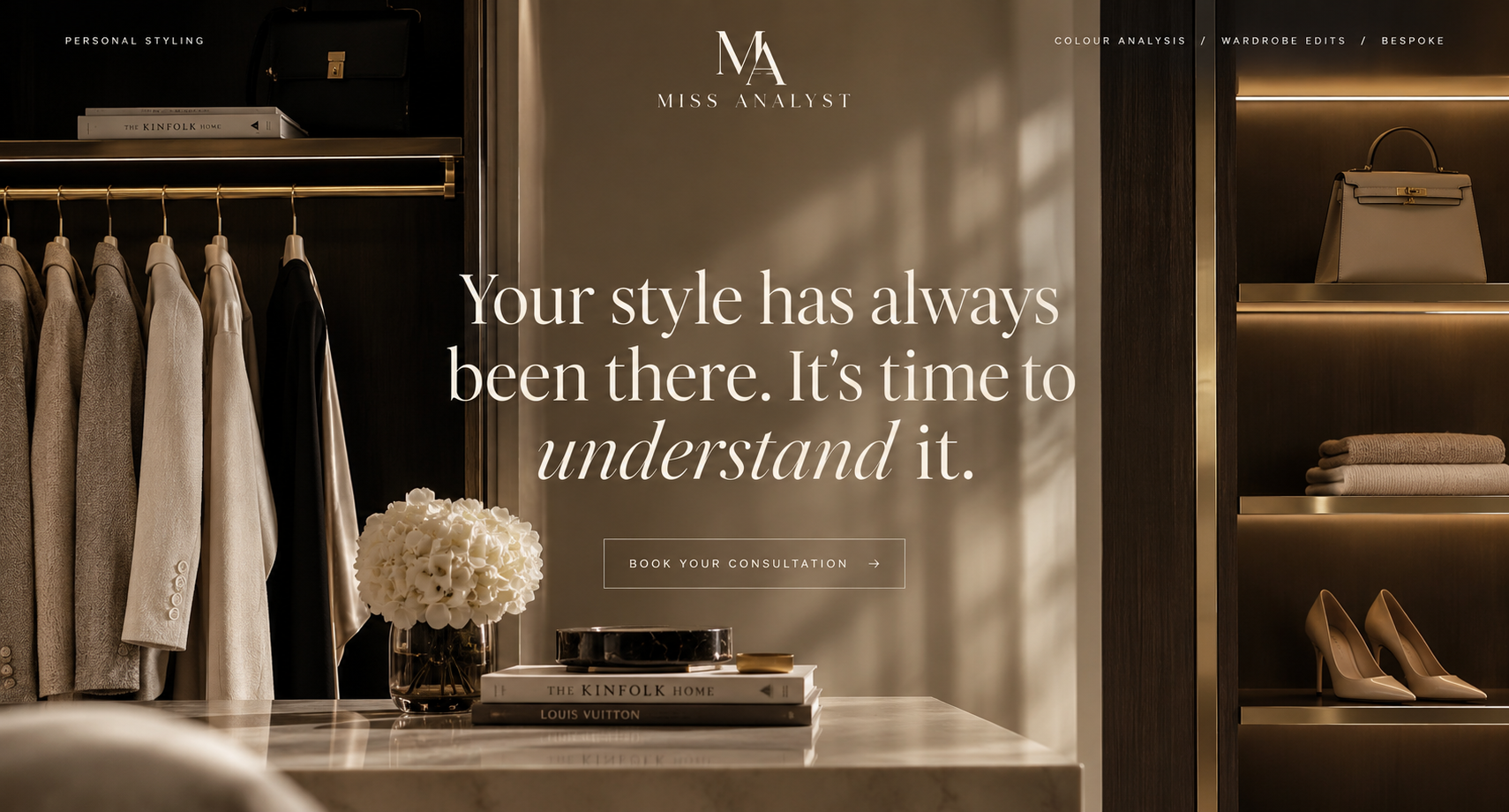 Private style consultations by Miss Analyst Hong Kong Asia