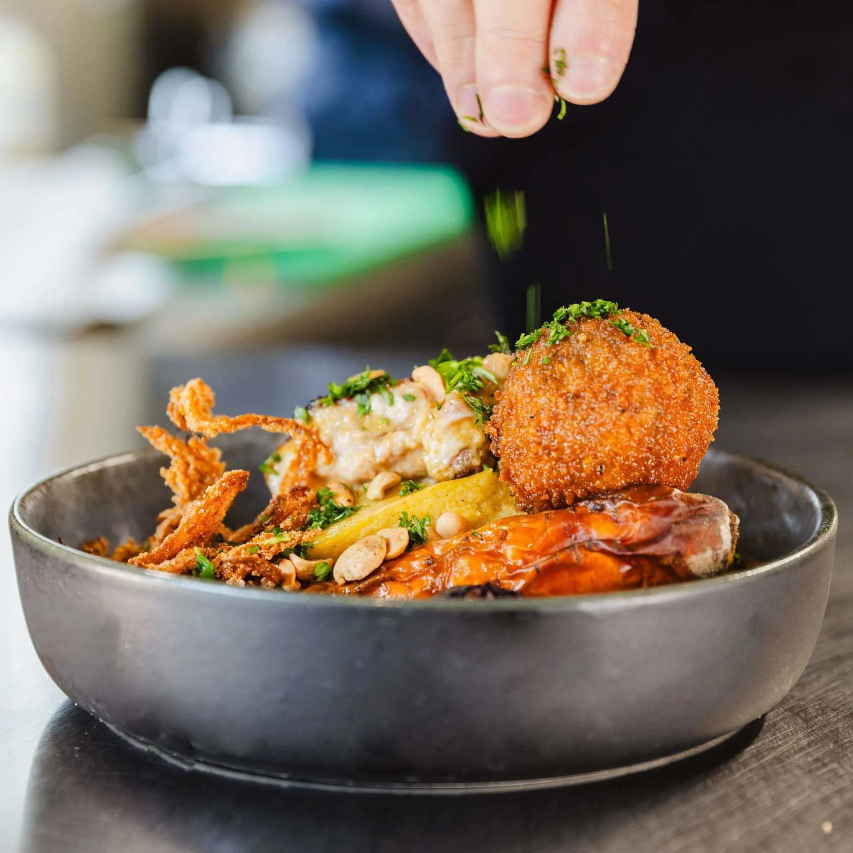 Plat végétarien et cuisine de saison à La Reine de Cœur à Rennes