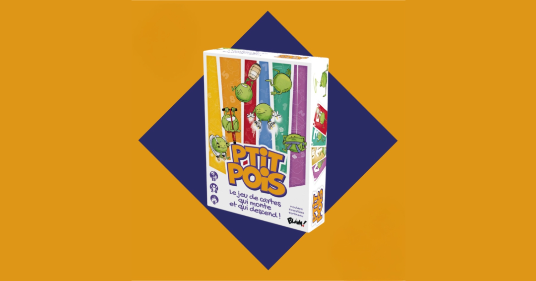 Ptit Pois : jeu de défausse simple et malin avec piles de cartes et règles spéciales pour des parties tactiques et rapides