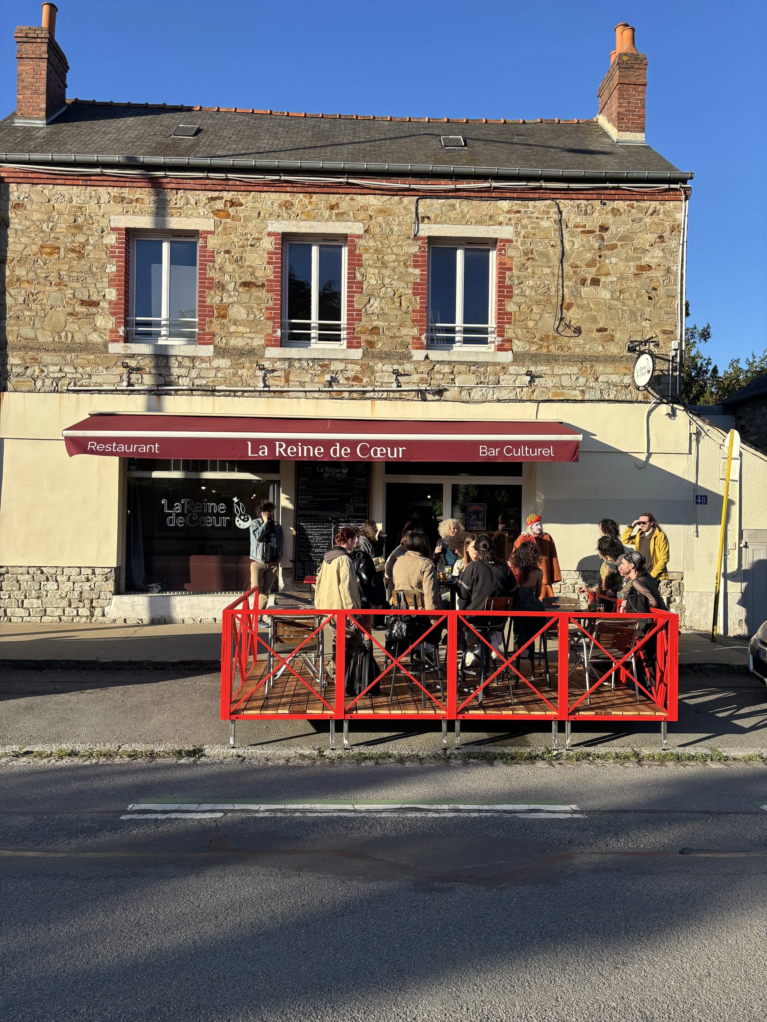 Devanture La Reine de Coeur à Rennes - Villejean