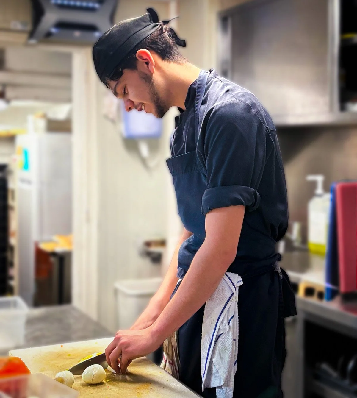 Portrait de Martin, apprenti en cuisine à La Reine de Cœur