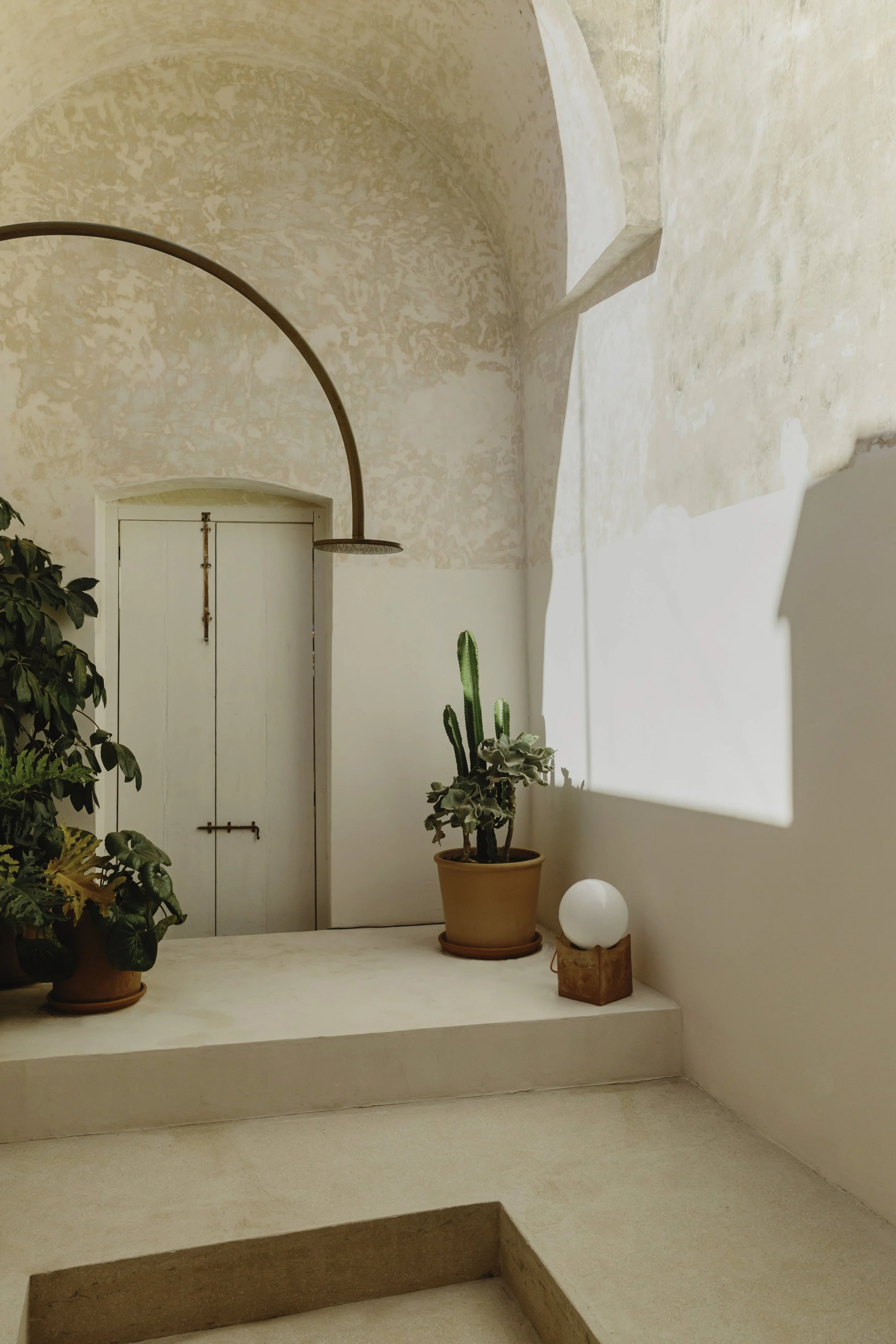 Outdoor private shower