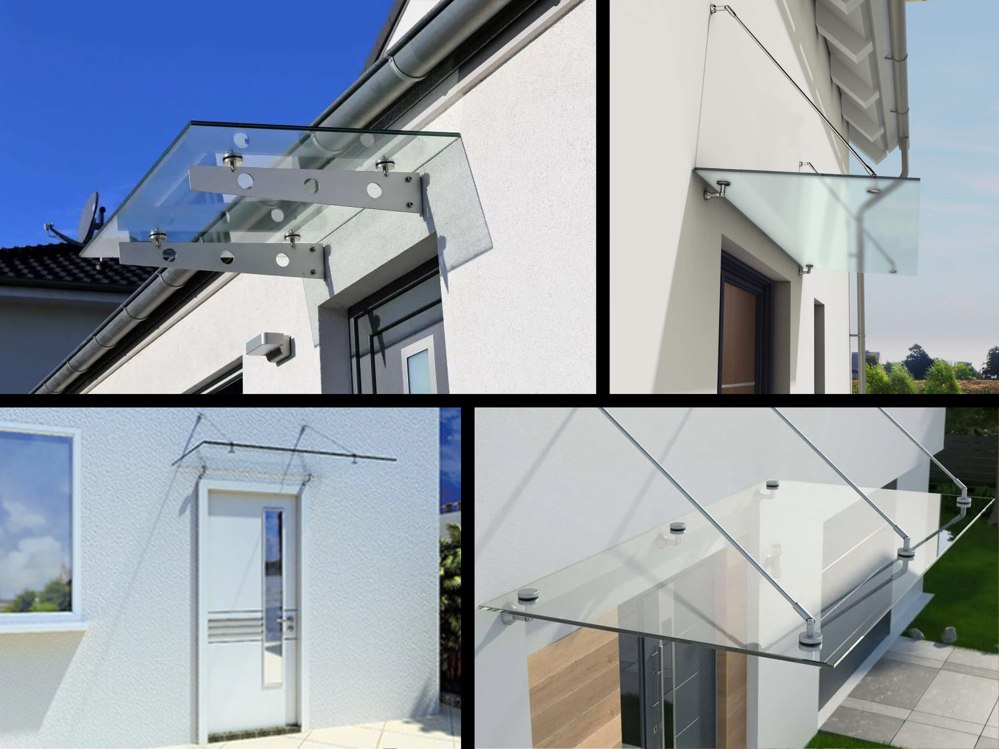 Whats the best material for a door canopy? — Apex Canopies | The UK ...