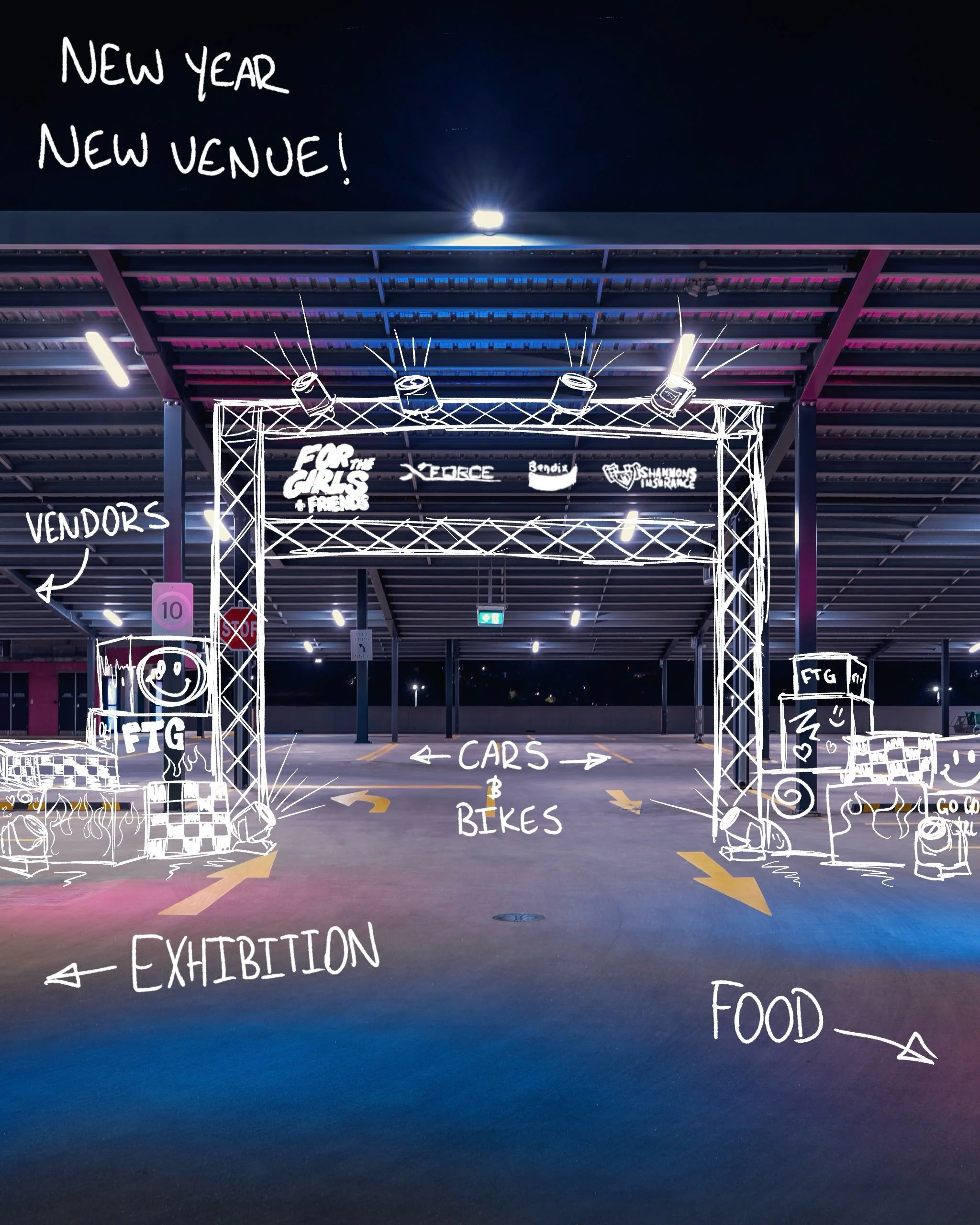 NEW YEAR, NEW VENUE! 🌃✨

We can&rsquo;t wait to see you all at For The Girls + Friends at @marrickvillemetro THIS SATURDAY, 24 OCTOBER! ‼️🚗

Here&rsquo;s a little sneak peek of what&rsquo;s in store. Trust us, you won&rsquo;t want to miss this one!