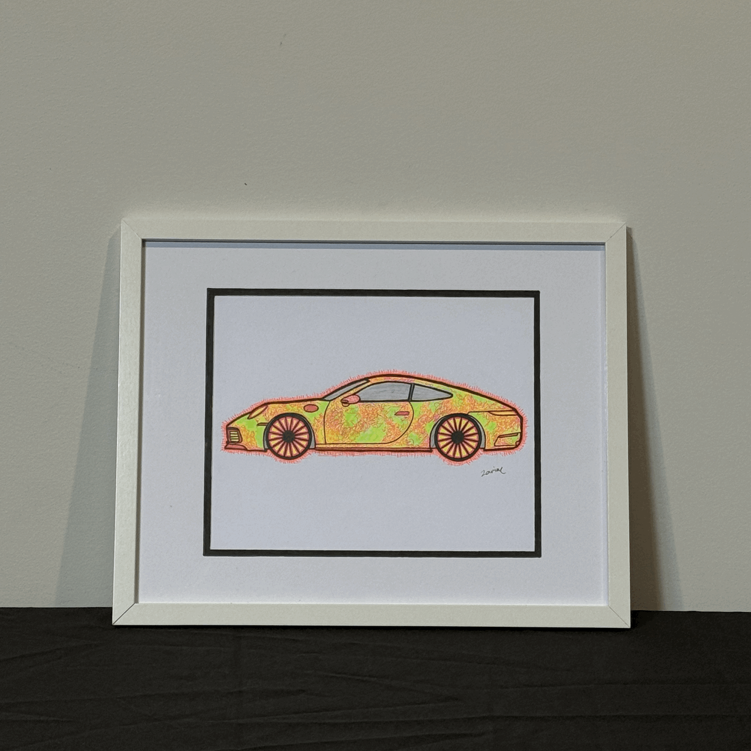 Zarin Cenna - “Porsche Explosion”