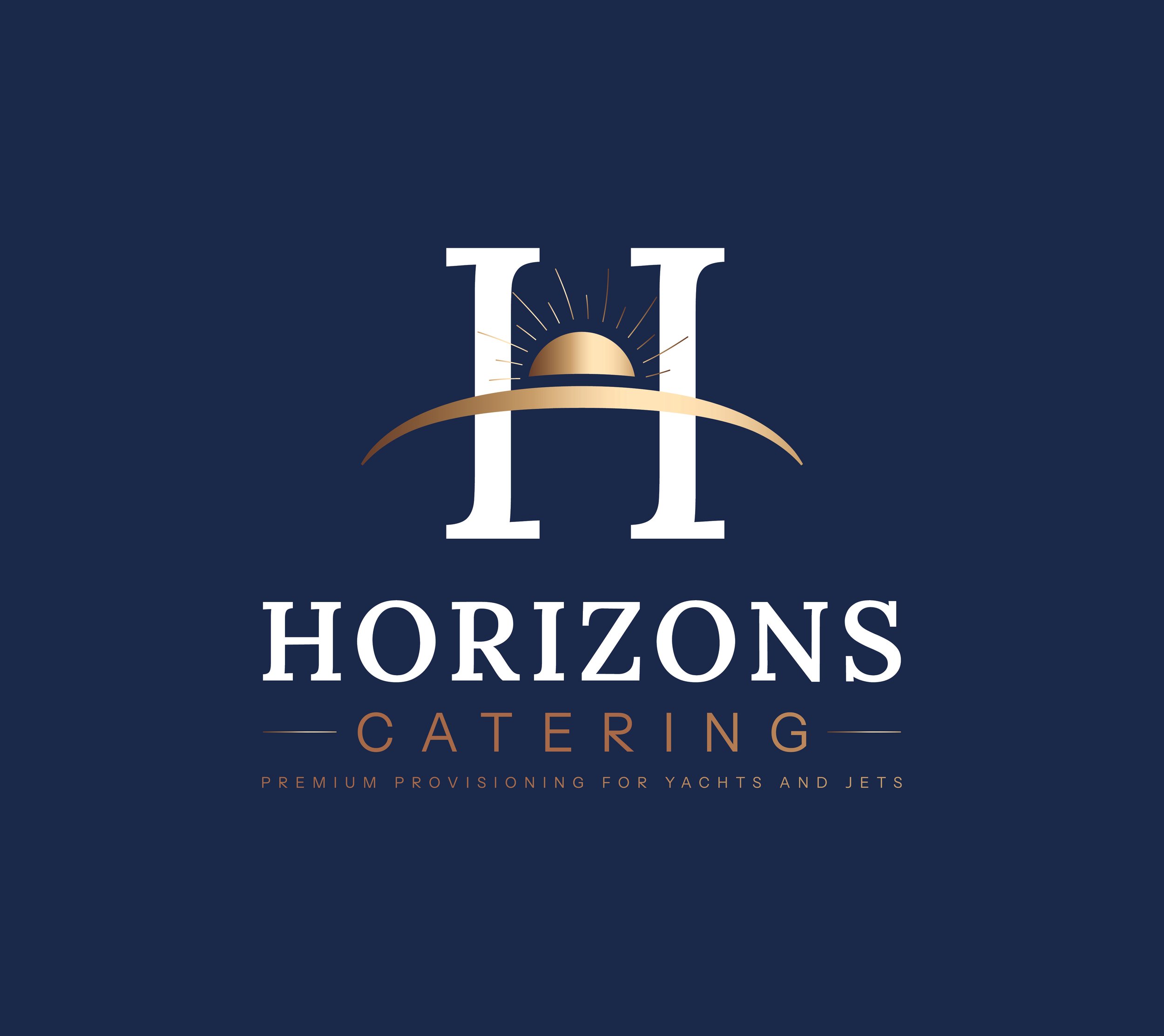Horizons Catering *identite visuelle*
