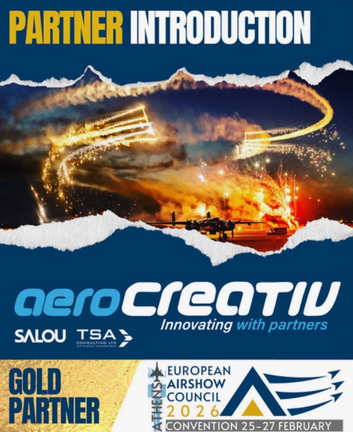 🚀 Exciting News ✈️

We&rsquo;re delighted to share that Aerocreativ, together with our partners @visitsalou (Festa al Cel) and @tsaconsulting Consulting , will be attending the 2026 @european_airshow_council (EAC) Convention in Athens, to showcase c