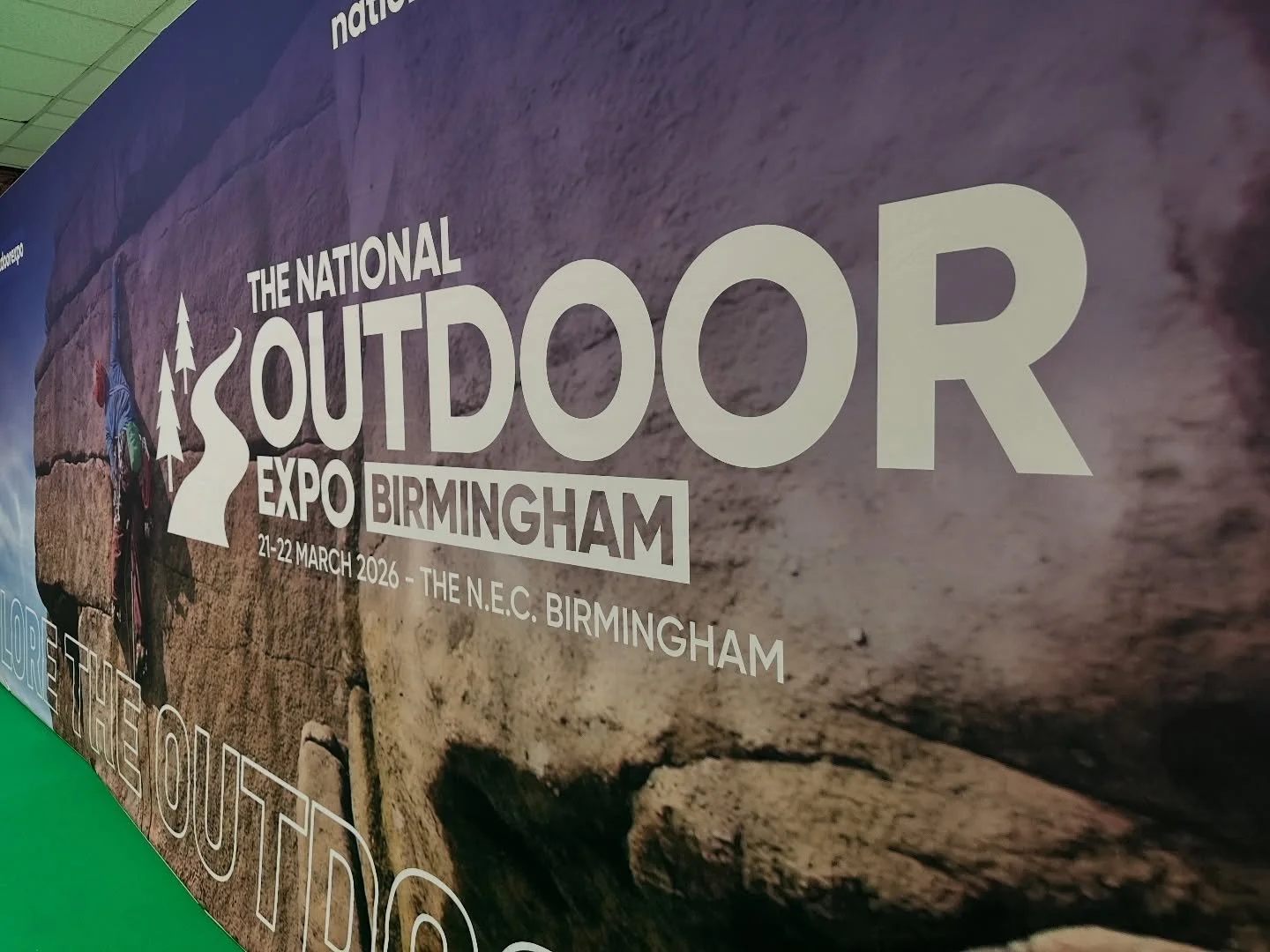 Had an amazing time at @nationaloutdoorexpo 🌿🏕️ 

It was fantastic to be part of such an energetic and passionate team, all together to champion @discovergliding @britishglidingteam and air sports @britishskydiving 

Really grateful to have had the