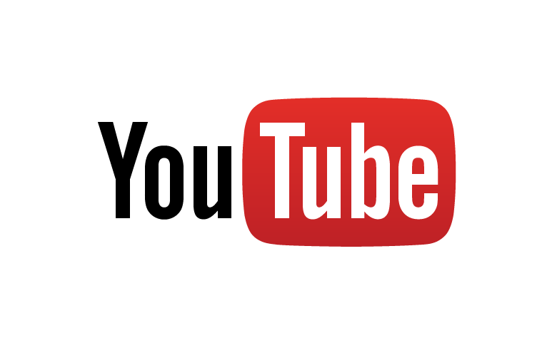 YouTube logo with a red play button and the word 'Tube' in white text.