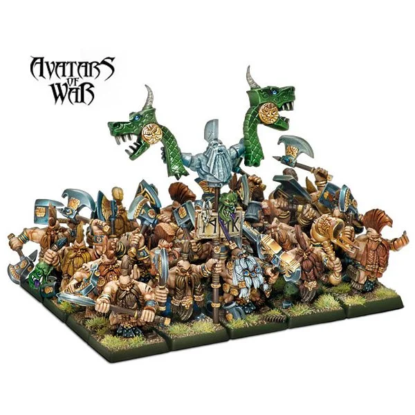 THE LEGENDARY PLASTIC DWARF BERSERKER REGIMENT