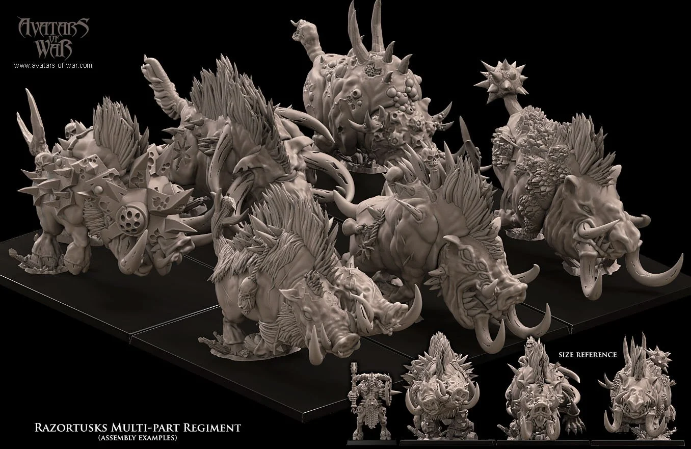 LAST CALL: RAZORTUSKS MULTI-PART REGIMENT