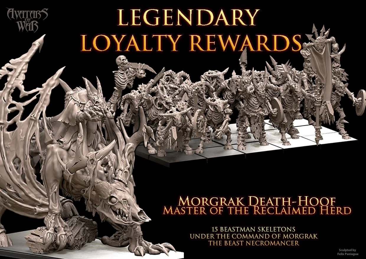 MORGRAK DEATH-HOOF: LEGENDARY LOYALTY REWARDS FOR VETERAN MAKERS