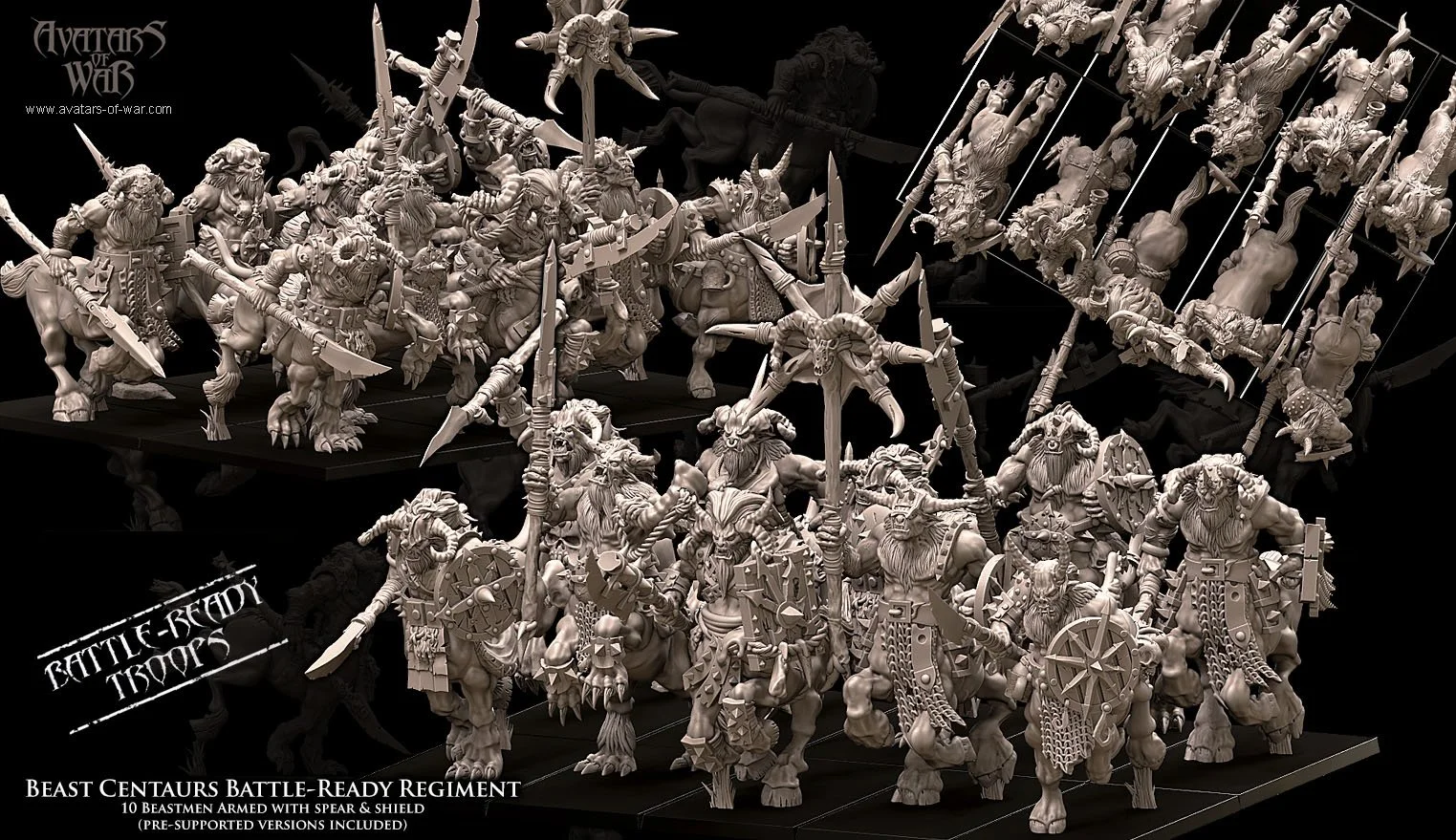 BEAST CENTAURS BATTLE-READY REGIMENT