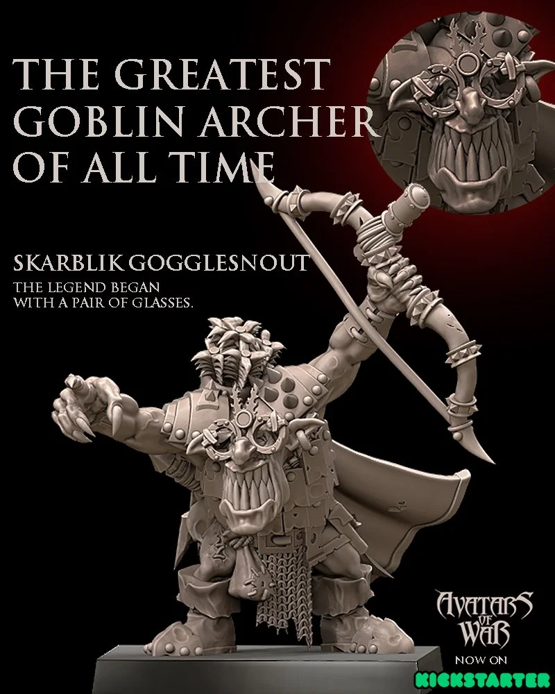 SKARBLIK GOGGLESNOUT HAD NEVER HIT A TARGET IN HIS LIFE...