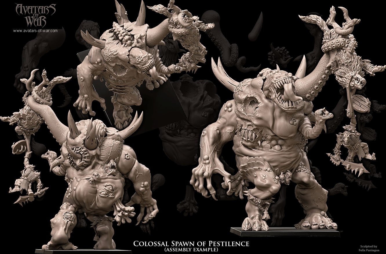 COLOSSAL SPAWN OF PESTILENCE