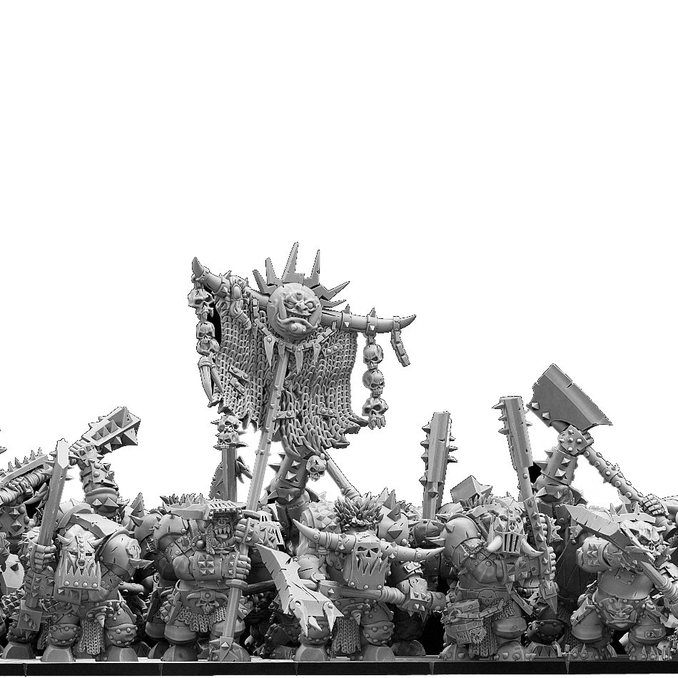 PODF-O19_ Iron Orcs with great weapons Battle-Ready regiment (20 Black Orcs)1.1.jpg