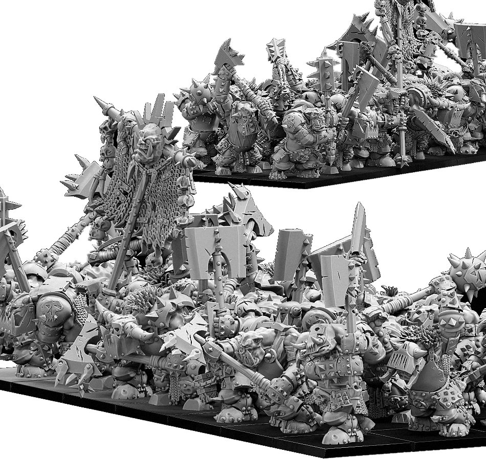 PODF-O19_ Iron Orcs with great weapons Battle-Ready regiment (20 Black Orcs)3).jpg