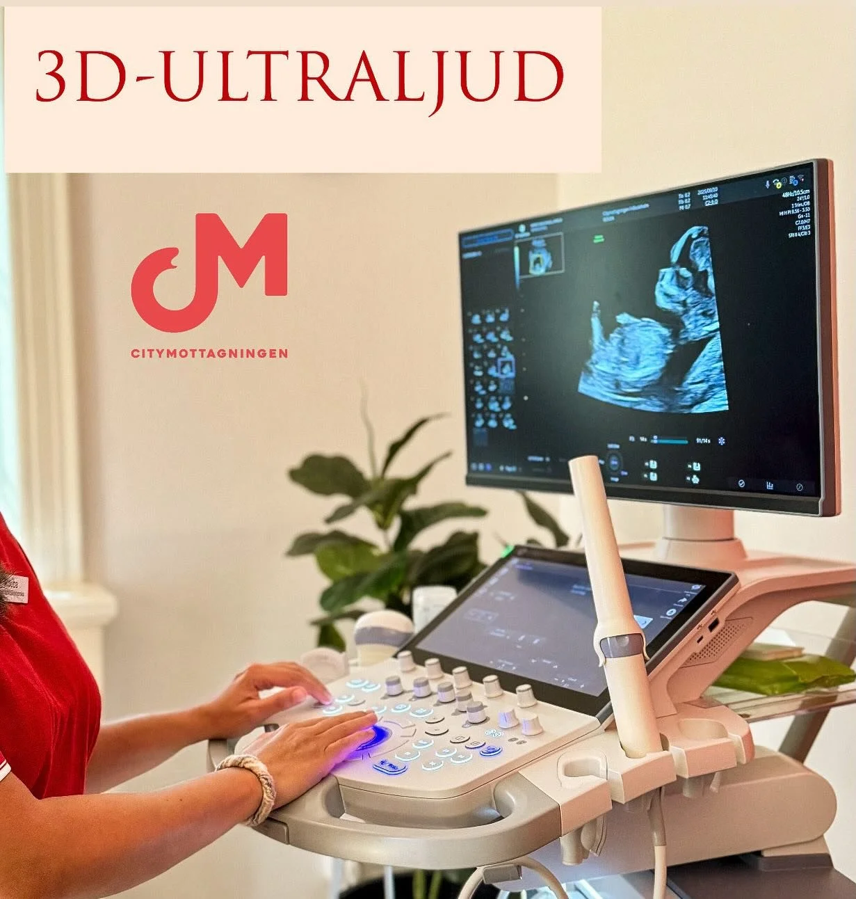 3D-ULTRALJUD 🌱
Är ni nyfikna på hur ert lilla barn har det i magen? Vill ni få vackra 3D-bilder som ett minne för framtiden?
Vår erfarna ultraljudsbarnmorska Rouba erbjuder extra ultraljud mellan graviditetsvecka 28&ndas