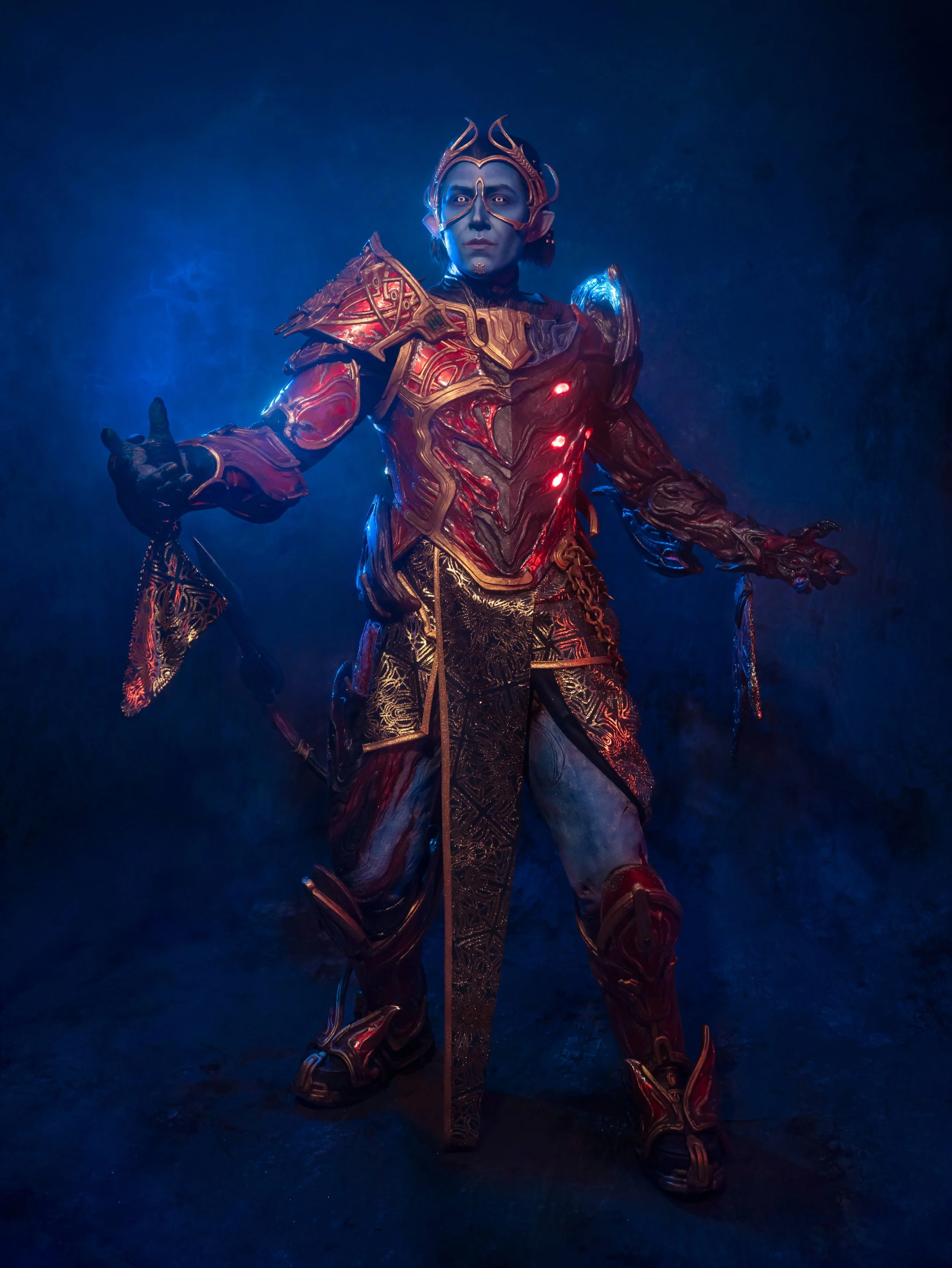 Blink from Blink's Cos Cave cosplay of Roathe from Warframe made for TennoCon 2026
