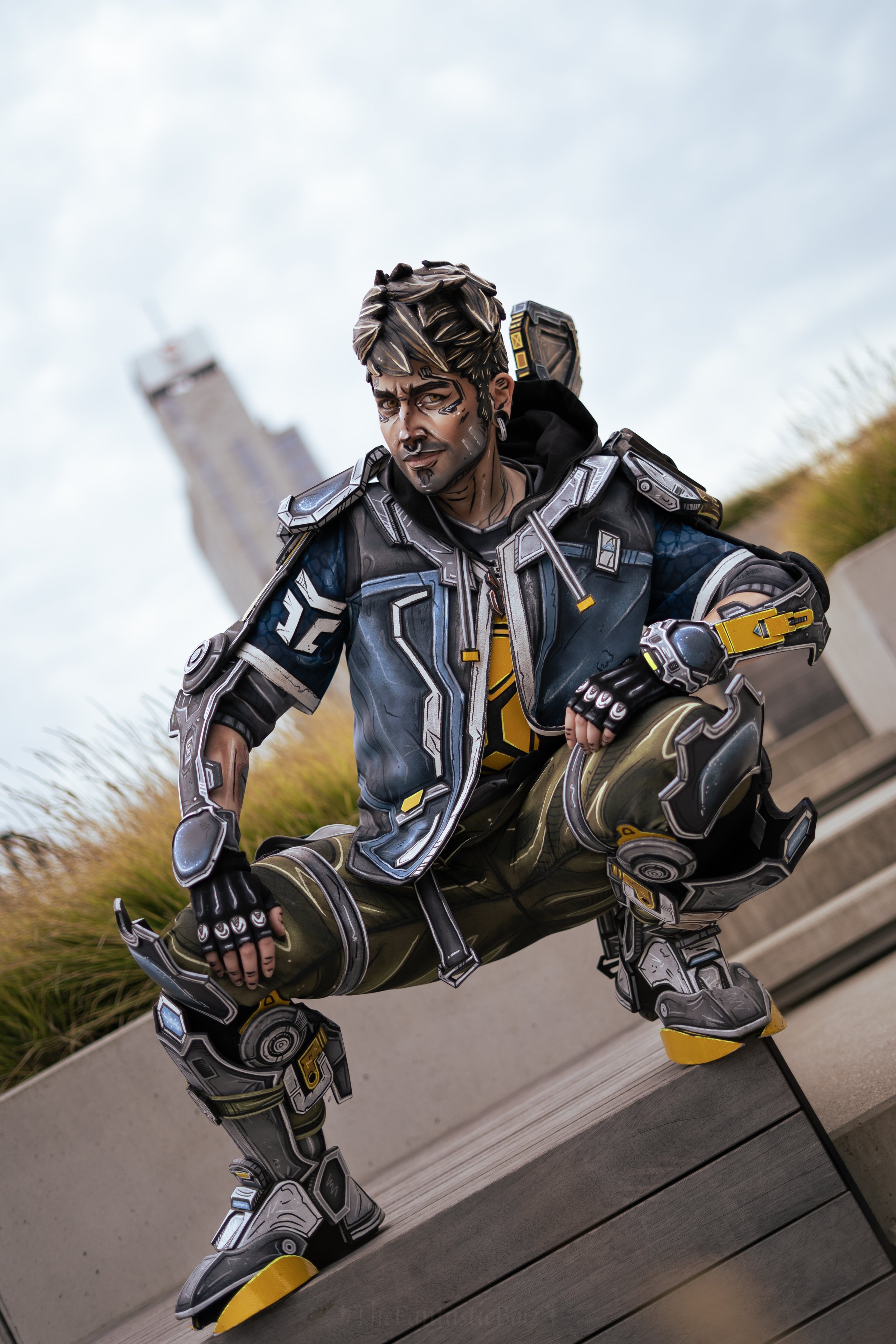 Rafa The Exo Soldier From Borderlands 4 Cosplay Costume made by Blink from BlinksCosCave
