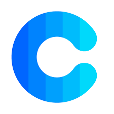 A stylized letter 'C' in gradient shades of blue.